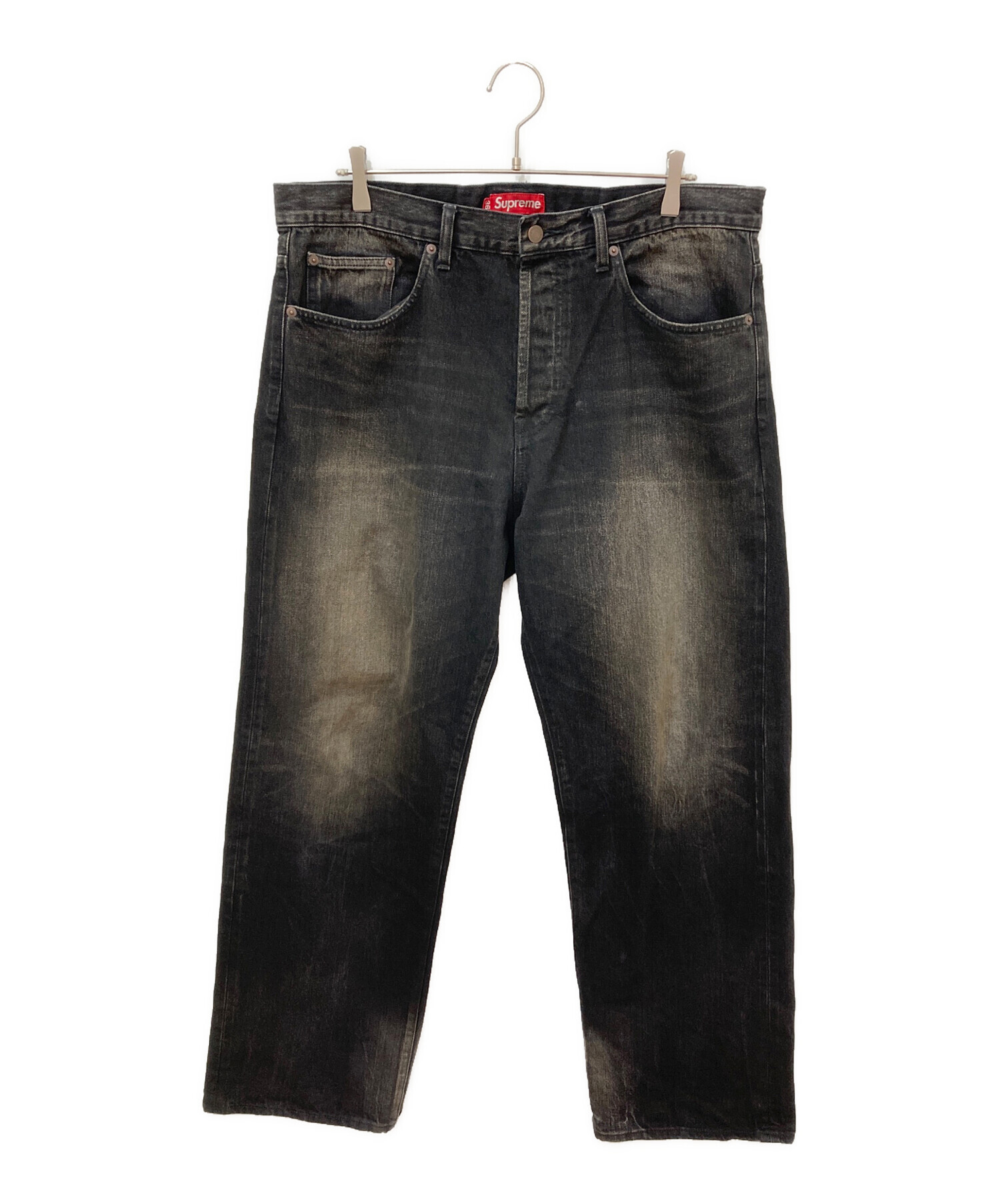 シュプリーム　デニム　値下げ不可 中古・古着通販】Supreme (シュプリーム) Distressed Loose Fit