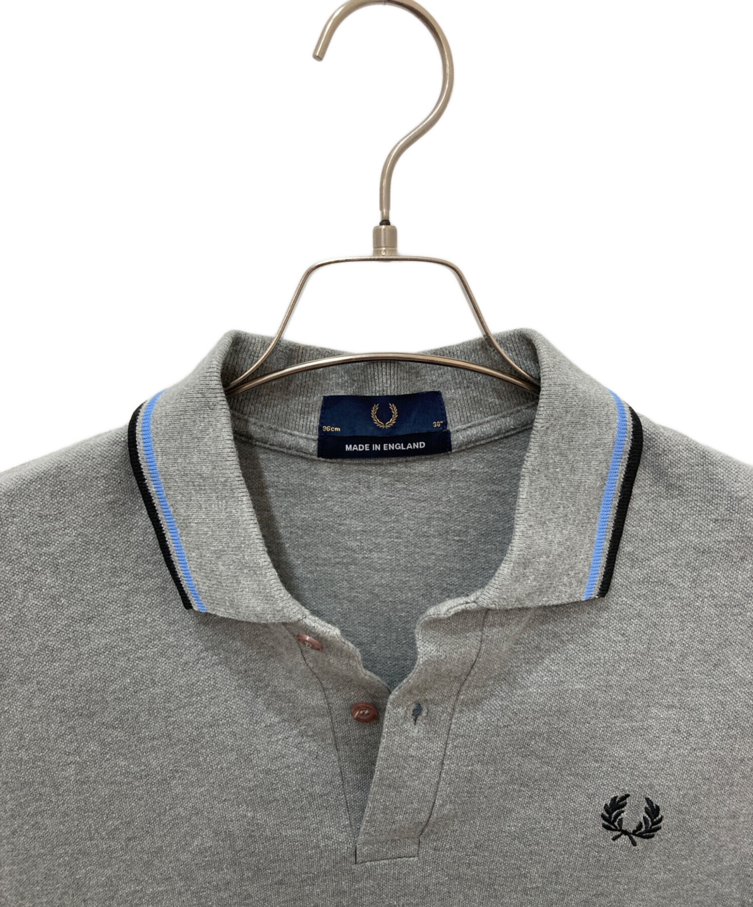 中古・古着通販】FRED PERRY (フレッドペリー) ポロシャツ グレー