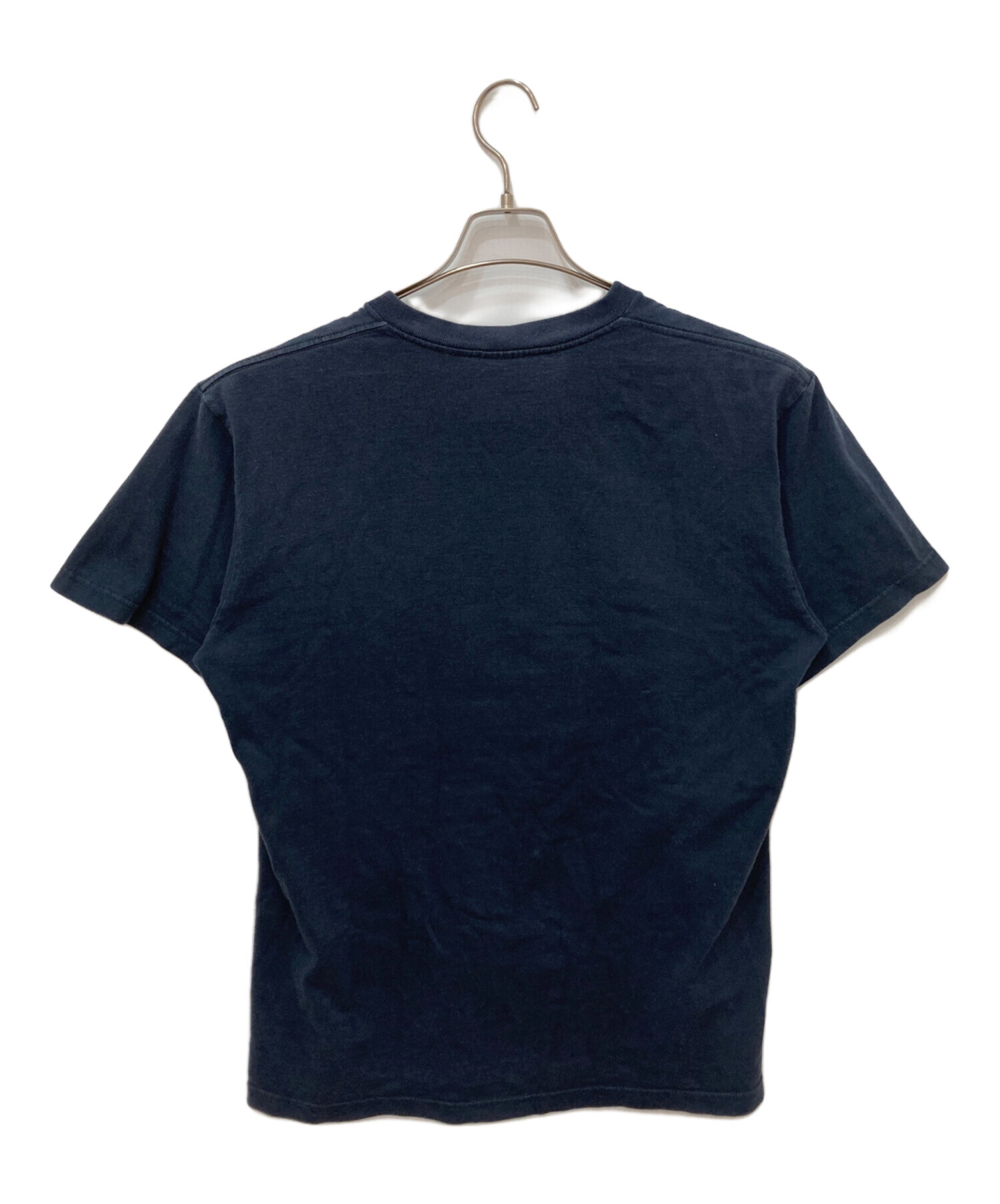 中古・古着通販】stussy (ステューシー) Sロゴプリントシャツ ネイビー