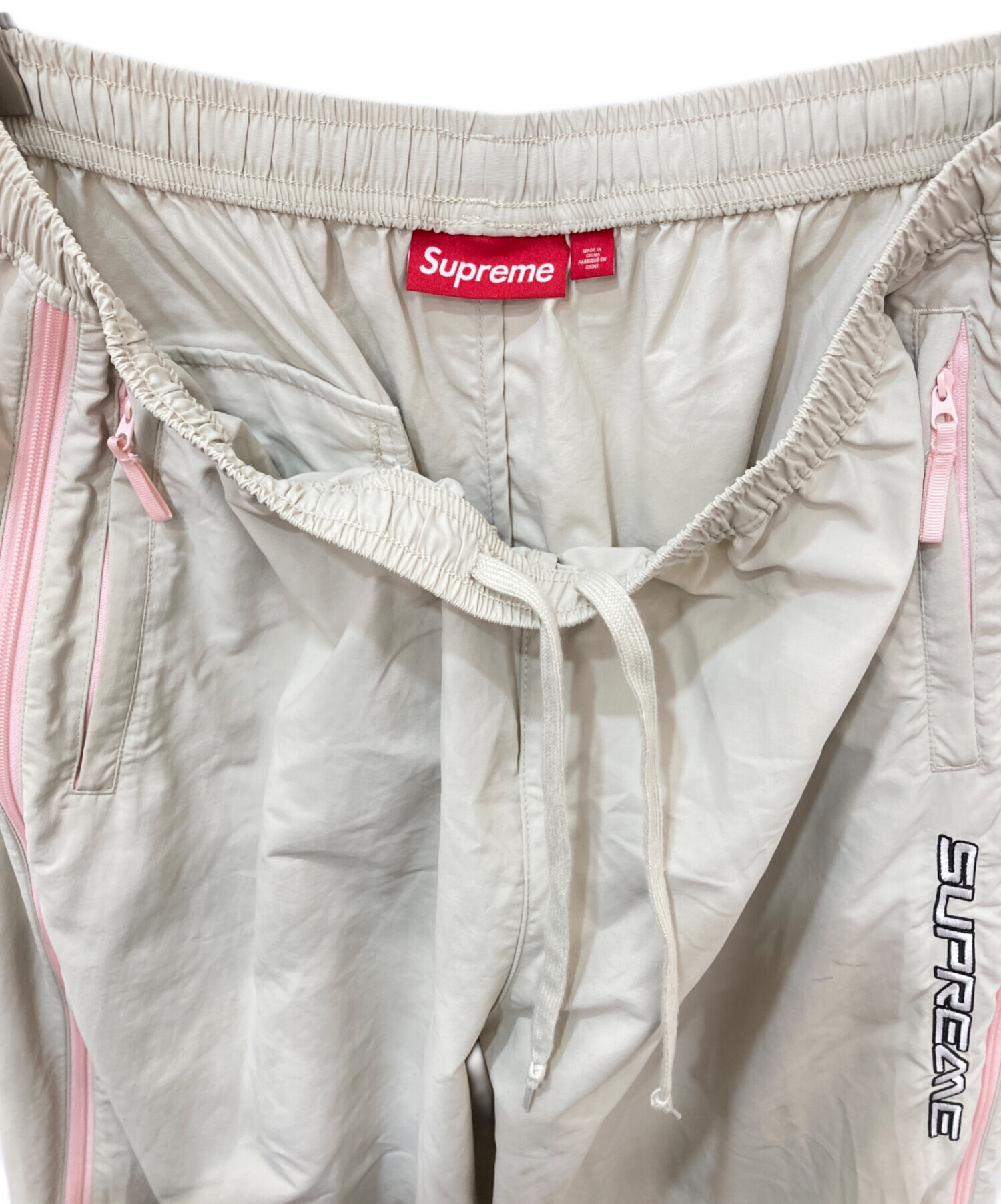 中古・古着通販】Supreme (シュプリーム) Contrast Zip Warm Up Pant