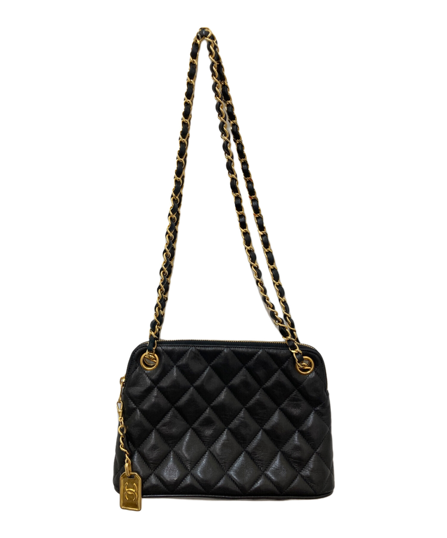 中古・古着通販】CHANEL (シャネル) ラムスキン カンボンプレート