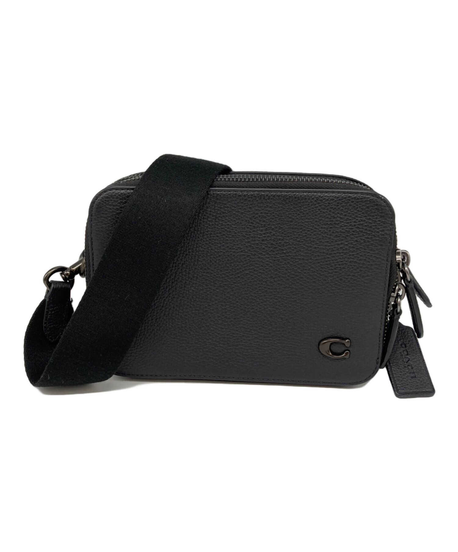 中古・古着通販】COACH (コーチ) チャーター クロスボディ 19 ブラック 