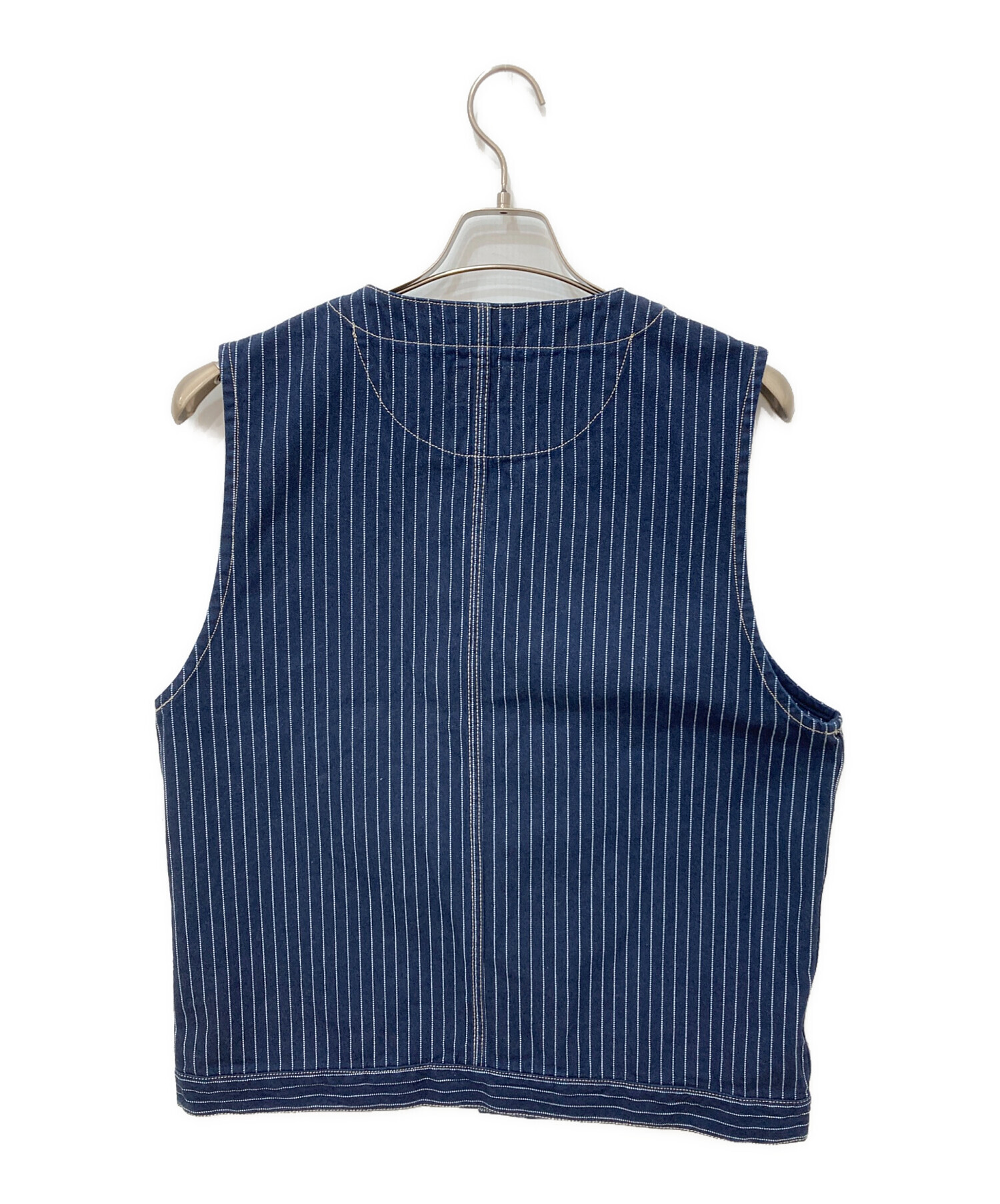 中古・古着通販】Schott (ショット) OLD HICKORY DENIM VEST ネイビー