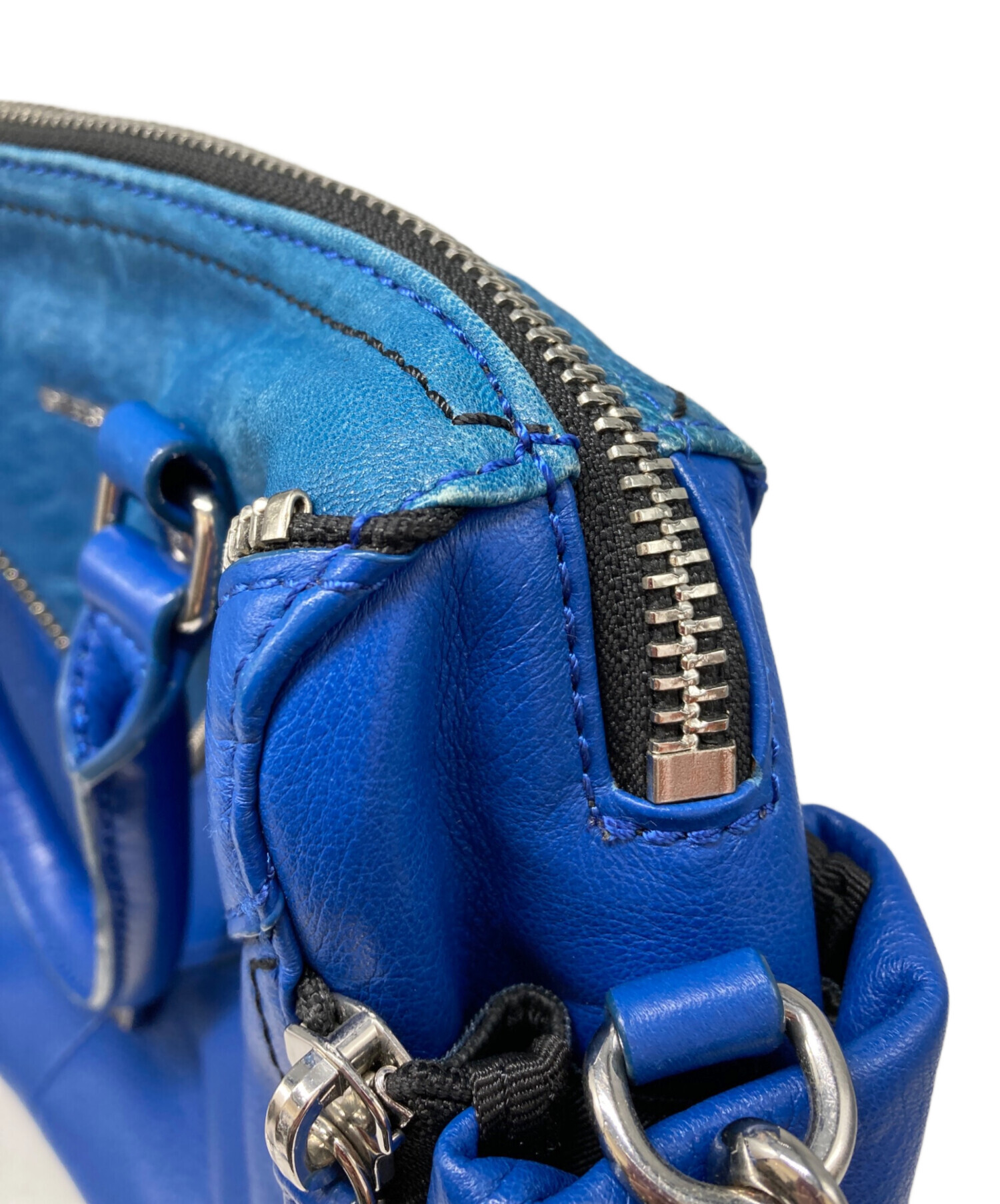 中古・古着通販】DIESEL (ディーゼル) 2WAYバッグ ブルー｜ブランド 