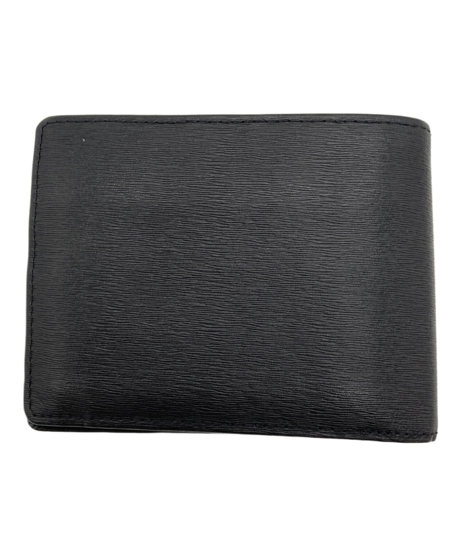 中古・古着通販】PORTER (ポーター) CURRENT 2つ折り財布 ブラック