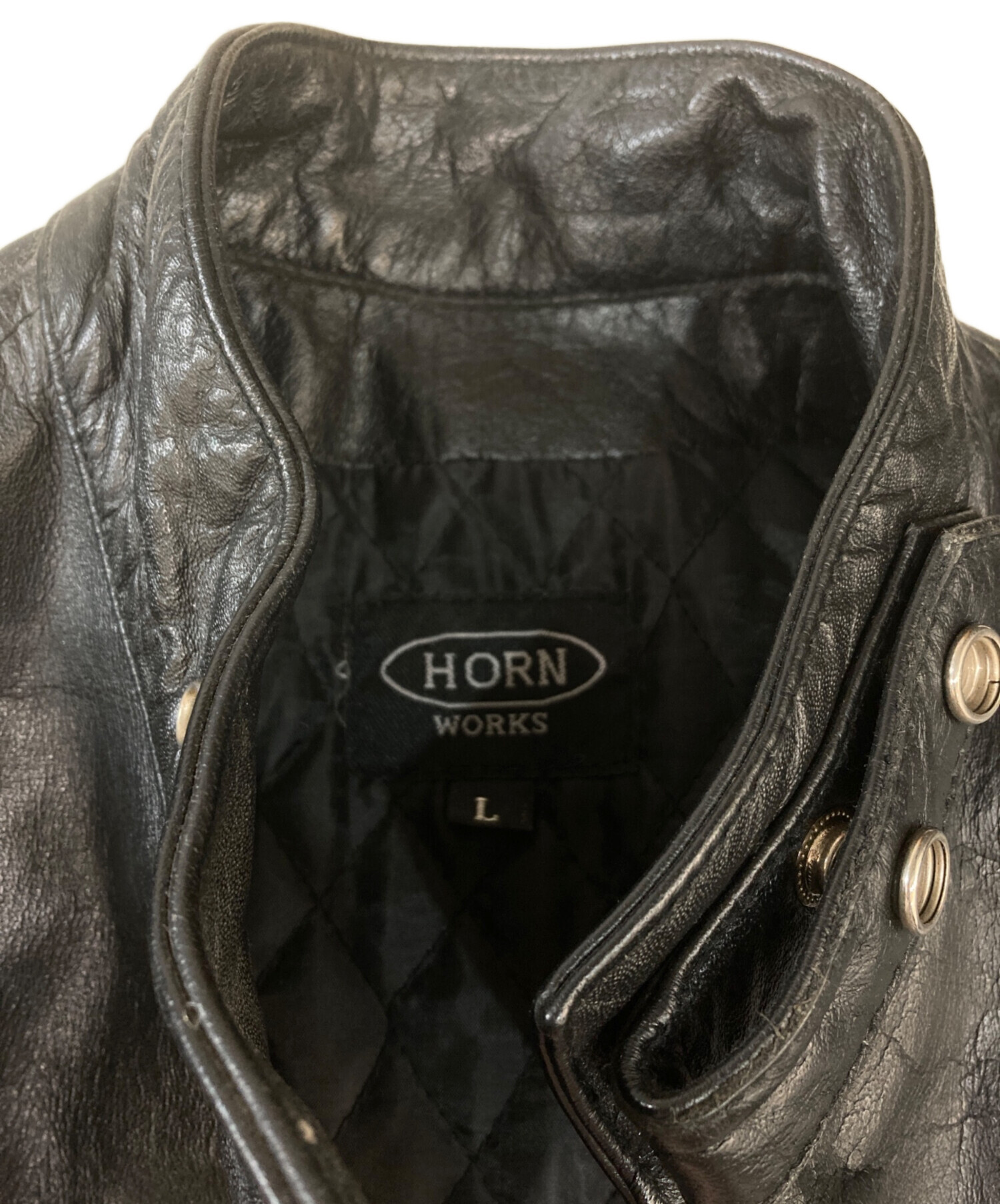 中古・古着通販】HORN WORKS (ホーンワークス) シングルライダース