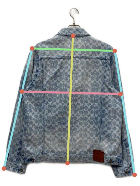 中古・古着通販】COACH (コーチ) シグネチャー デニム ジャケット