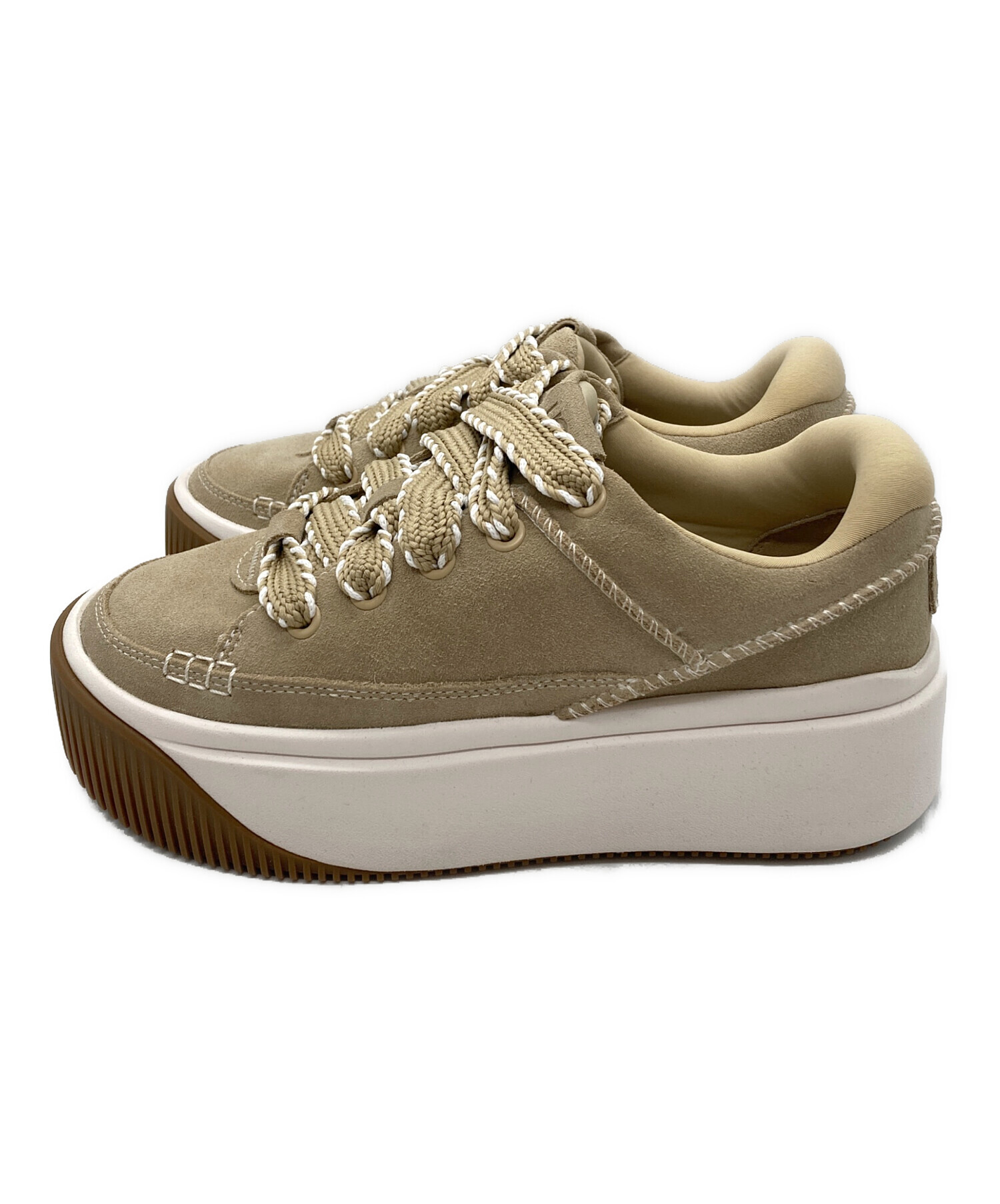 中古・古着通販】UGG (アグ) EZ-Duzzit Suede Lace Up ベージュ サイズ