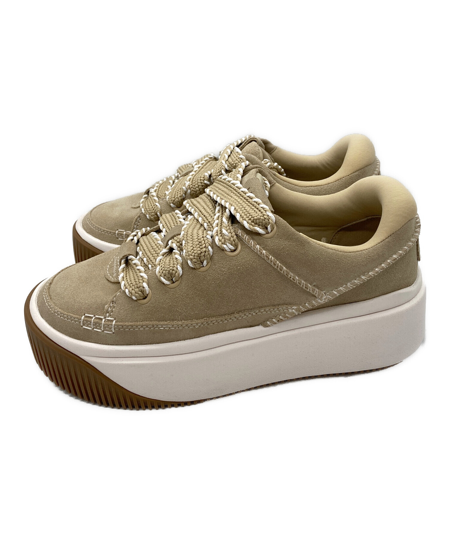 中古・古着通販】UGG (アグ) EZ-Duzzit Suede Lace Up ベージュ サイズ