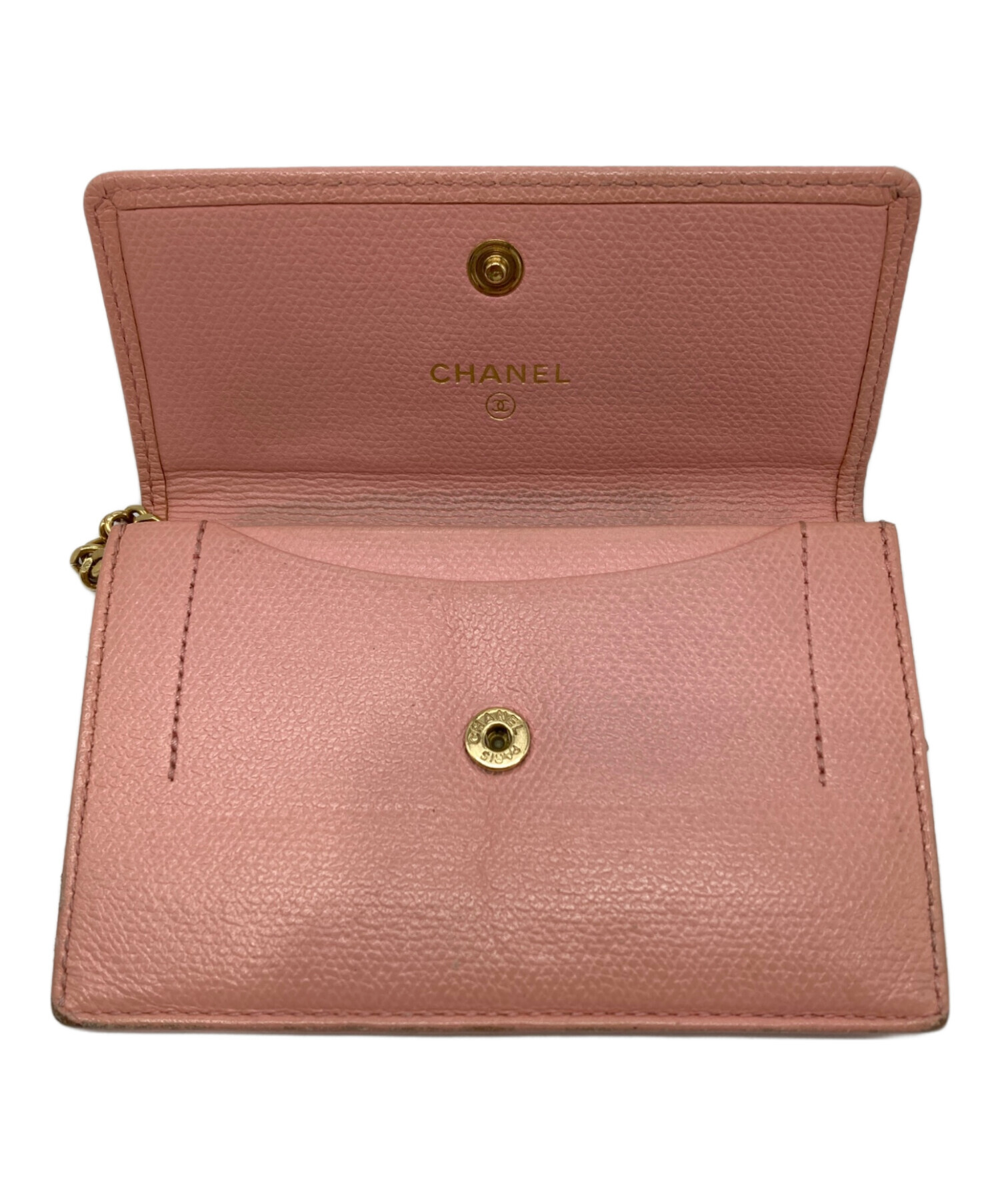 中古・古着通販】CHANEL (シャネル) ココマークコインケース ピンク