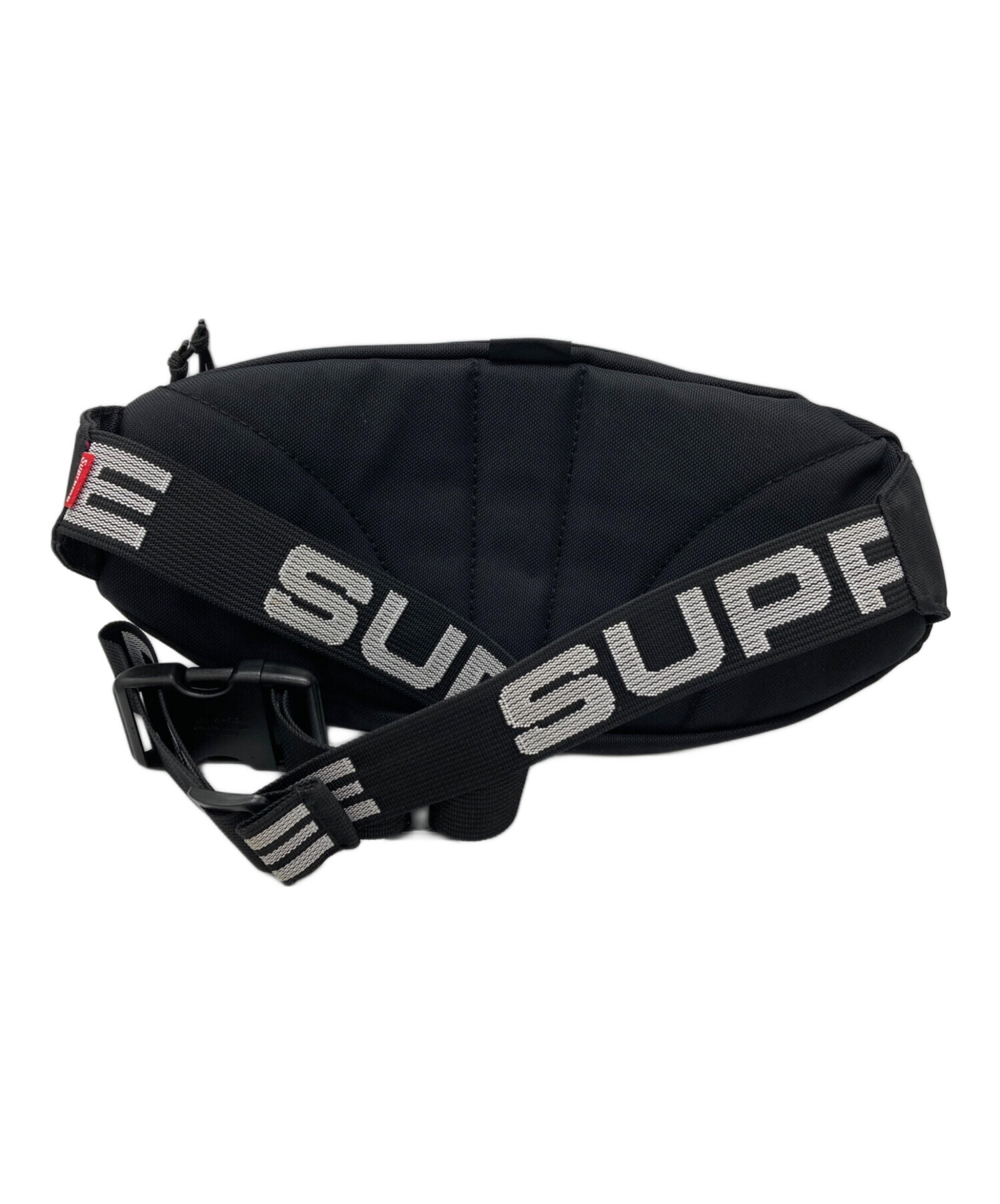 Supreme シュプリーム18SS Waist Bag 国内正規品 中古・古着通販】Supreme (シュプリーム) 18SS waist bag ブラック