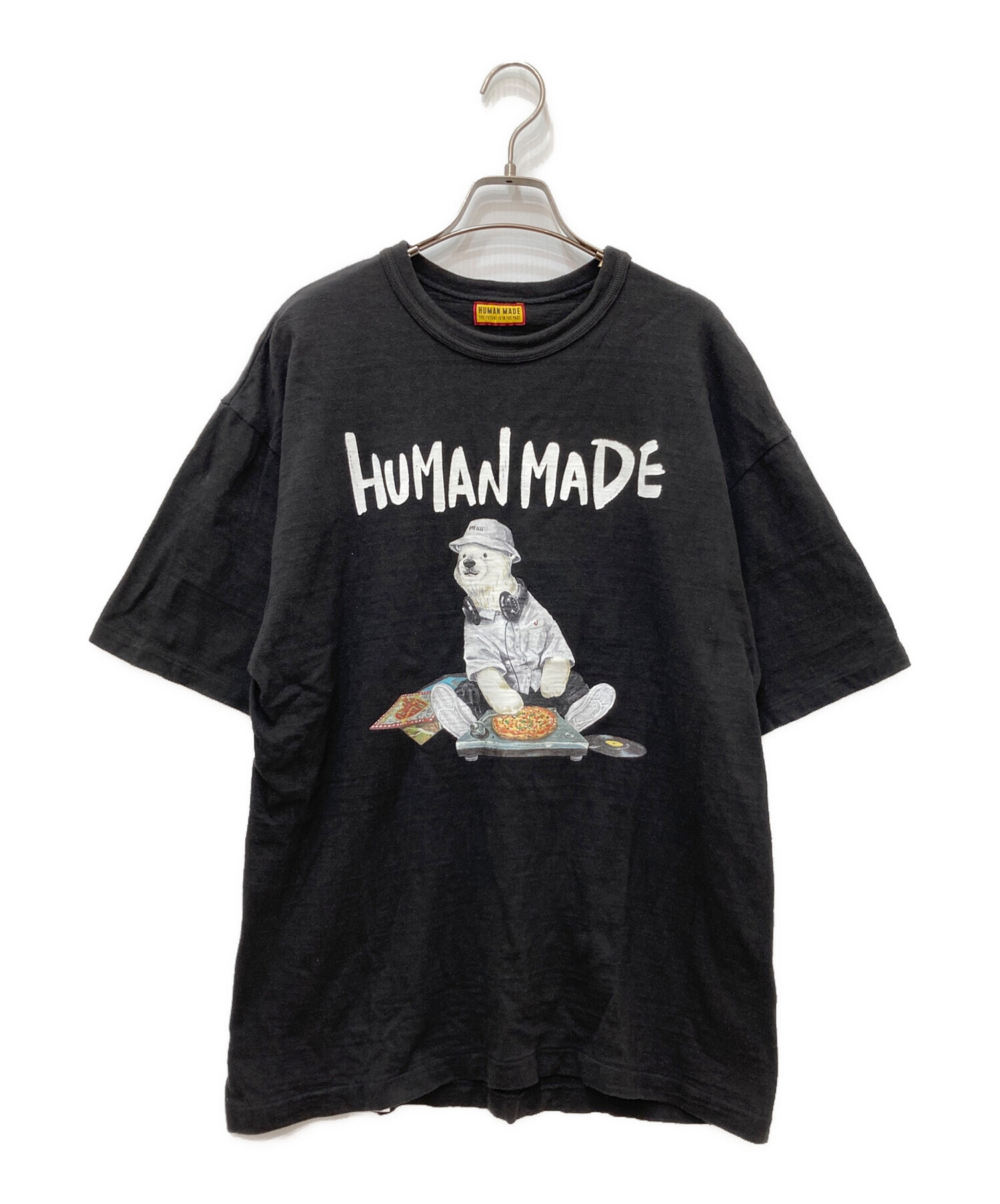 HUMAN MADE POLAR BEAR T-SHIRT XL ブラック 中古・古着通販】HUMAN MADE (ヒューマンメイド) POLAR BEAR T-SHIRT
