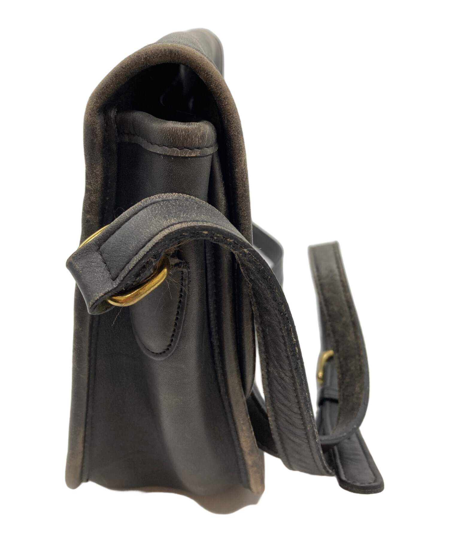 中古・古着通販】COACH (コーチ) ショルダーバッグ ブラック｜ブランド