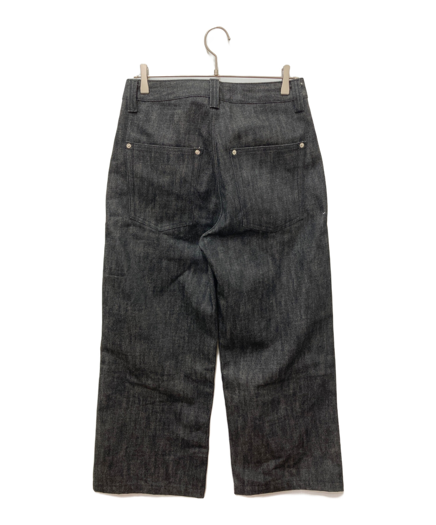 中古・古着通販】MENES (メネス) ボタンフライワイドデニムパンツ