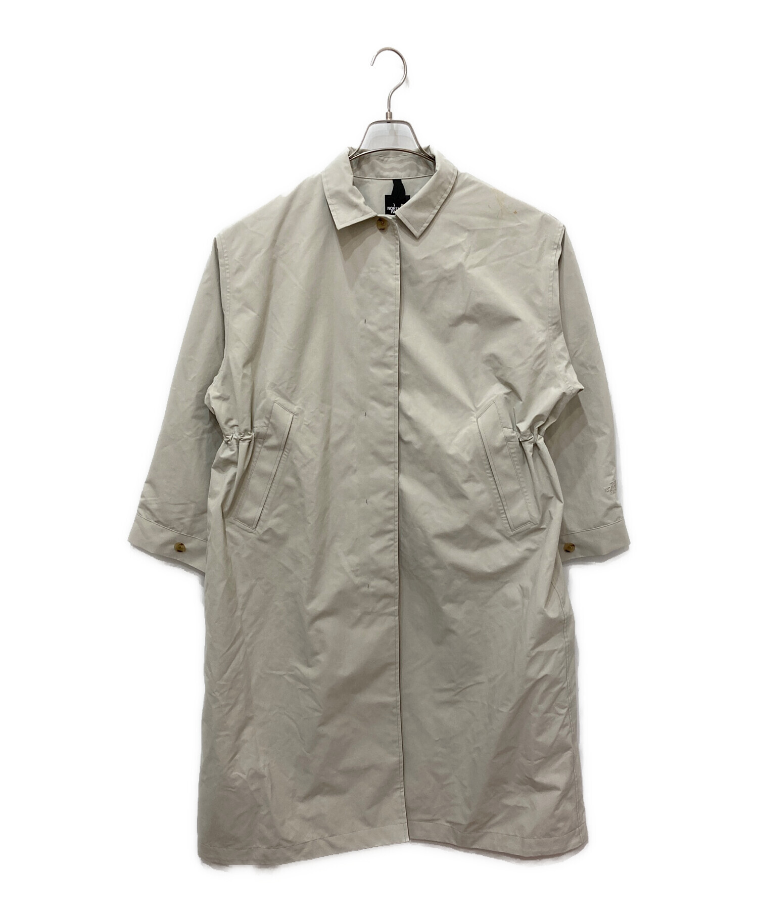 【価格交渉可】THE NORTH FACE ベージュ ステンカラーコート 中古・古着通販】THE NORTH FACE (ザ ノース フェイス) ゴアテックス