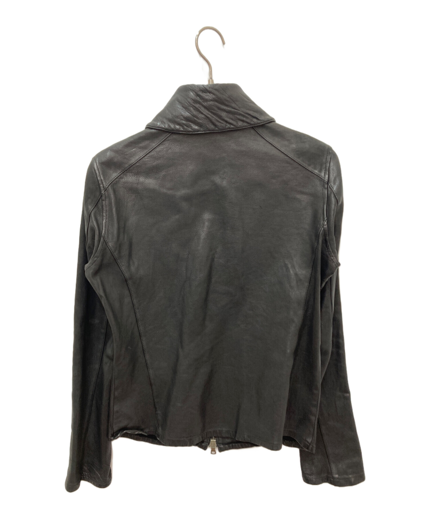 バックラッシュ ジャパンカーフ製品染め襟付きブルゾン 中古・古着通販】ISAMU KATAYAMA BACKLASH (イサムカタヤマ・バック