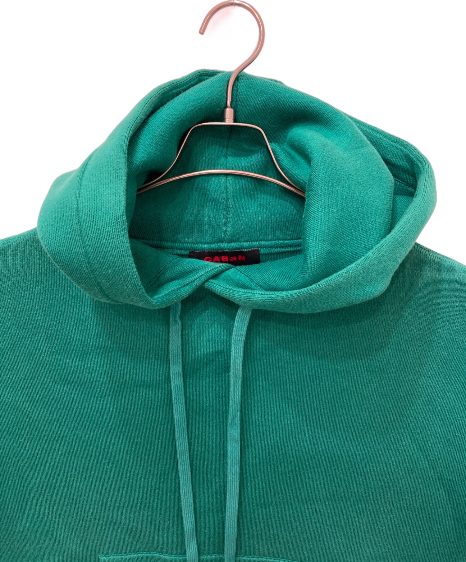 中古・古着通販】CABaN (キャバン) コットンカシミヤ パーカ グリーン