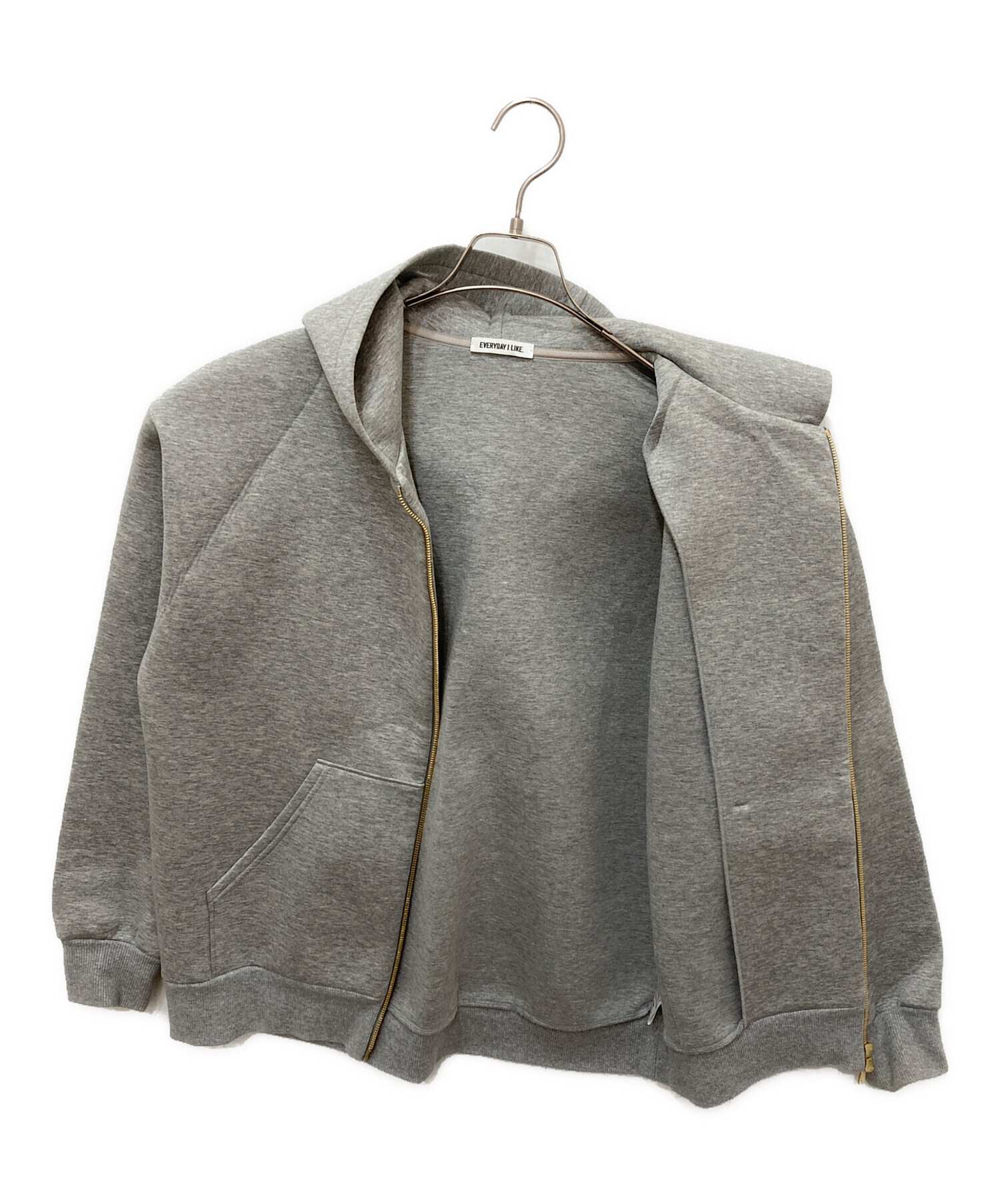 Deuxieme Classe Oversized ジップ フーディー パーカー 中古・古着通販】Deuxieme Classe (ドゥーズィエム クラス) Oversized