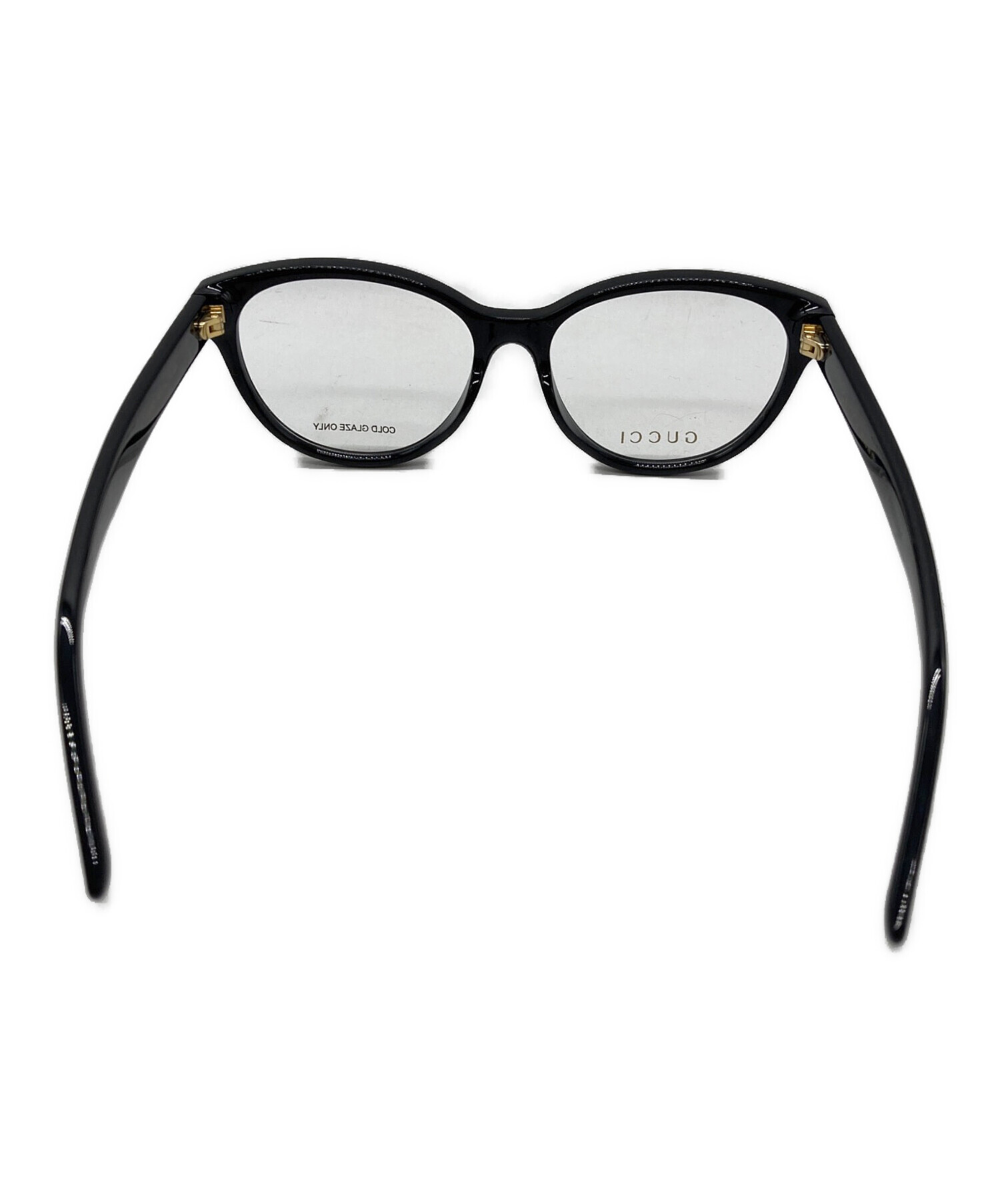 ♡未使用♡ グッチ GUCCI GGマーモント サングラス ブラック ケース付き 中古・古着通販】GUCCI (グッチ) GGマーモント眼鏡 ブラック サイズ:54