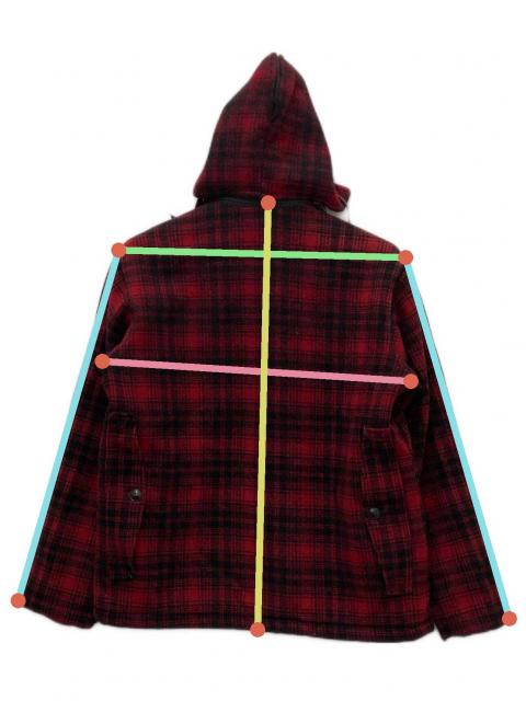 中古・古着通販】WOOLRICH (ウールリッチ) フーデッドチェック