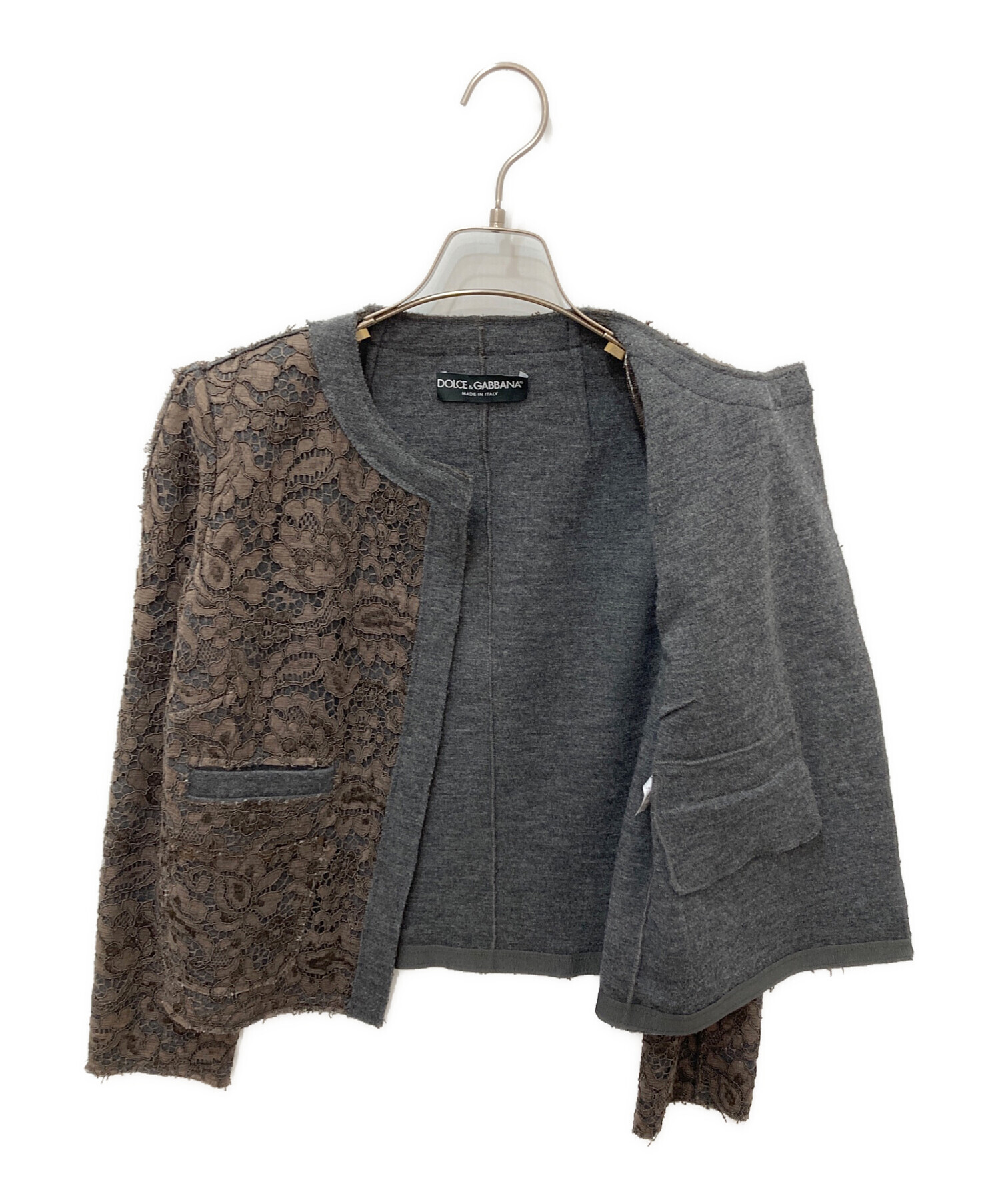 中古・古着通販】DOLCE & GABBANA (ドルチェ＆ガッバーナ) ノーカラー