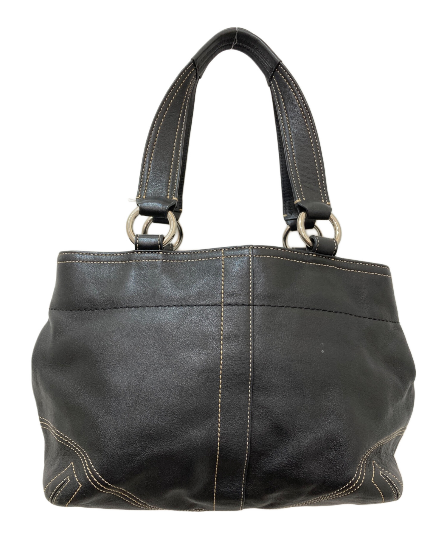 中古・古着通販】COACH (コーチ) soho hand bag ブラック｜ブランド