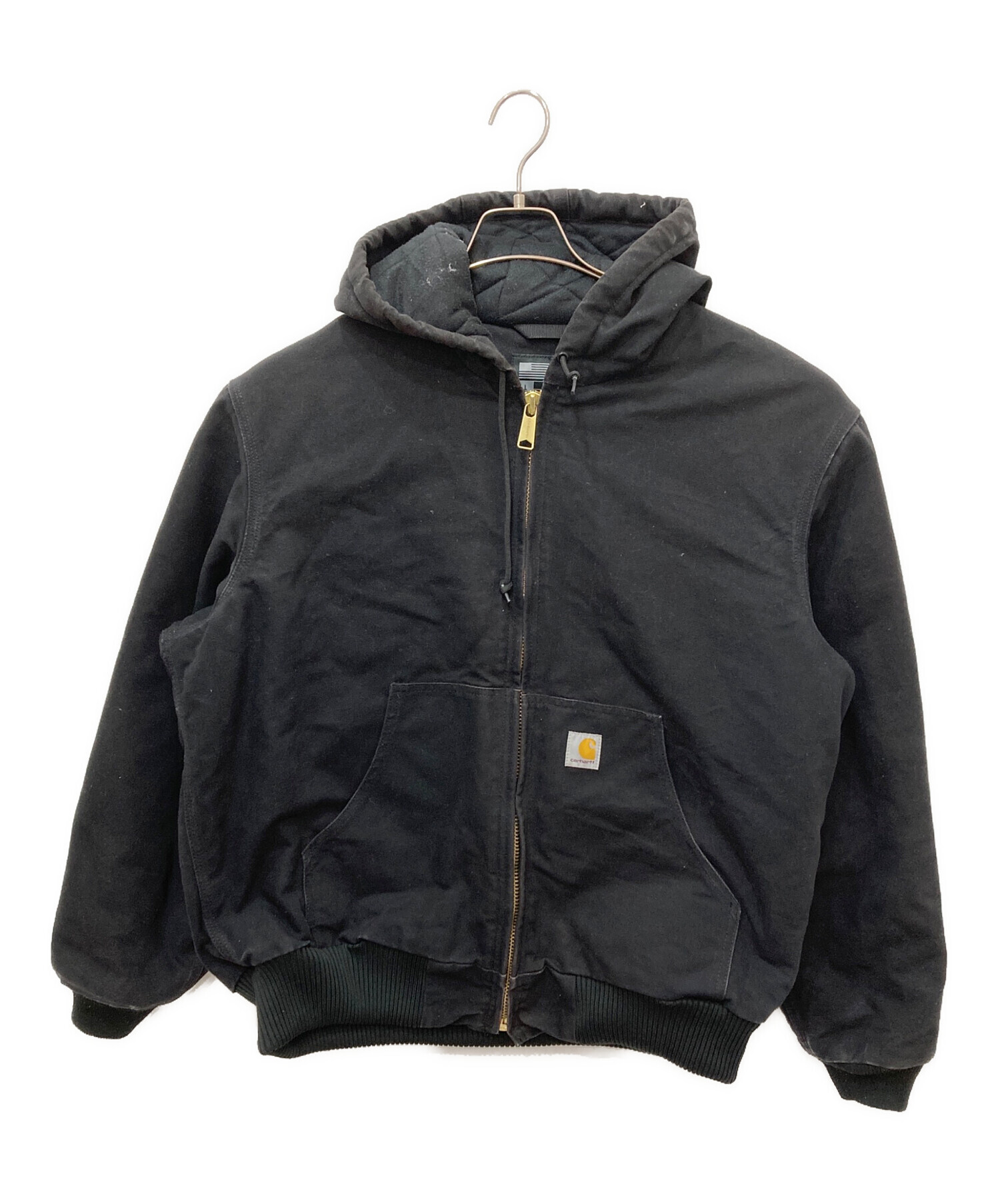 Carhartt アクティブジャケット ブラック size L(14-16) 中古・古着通販】CarHartt (カーハート) アクティブジャケット