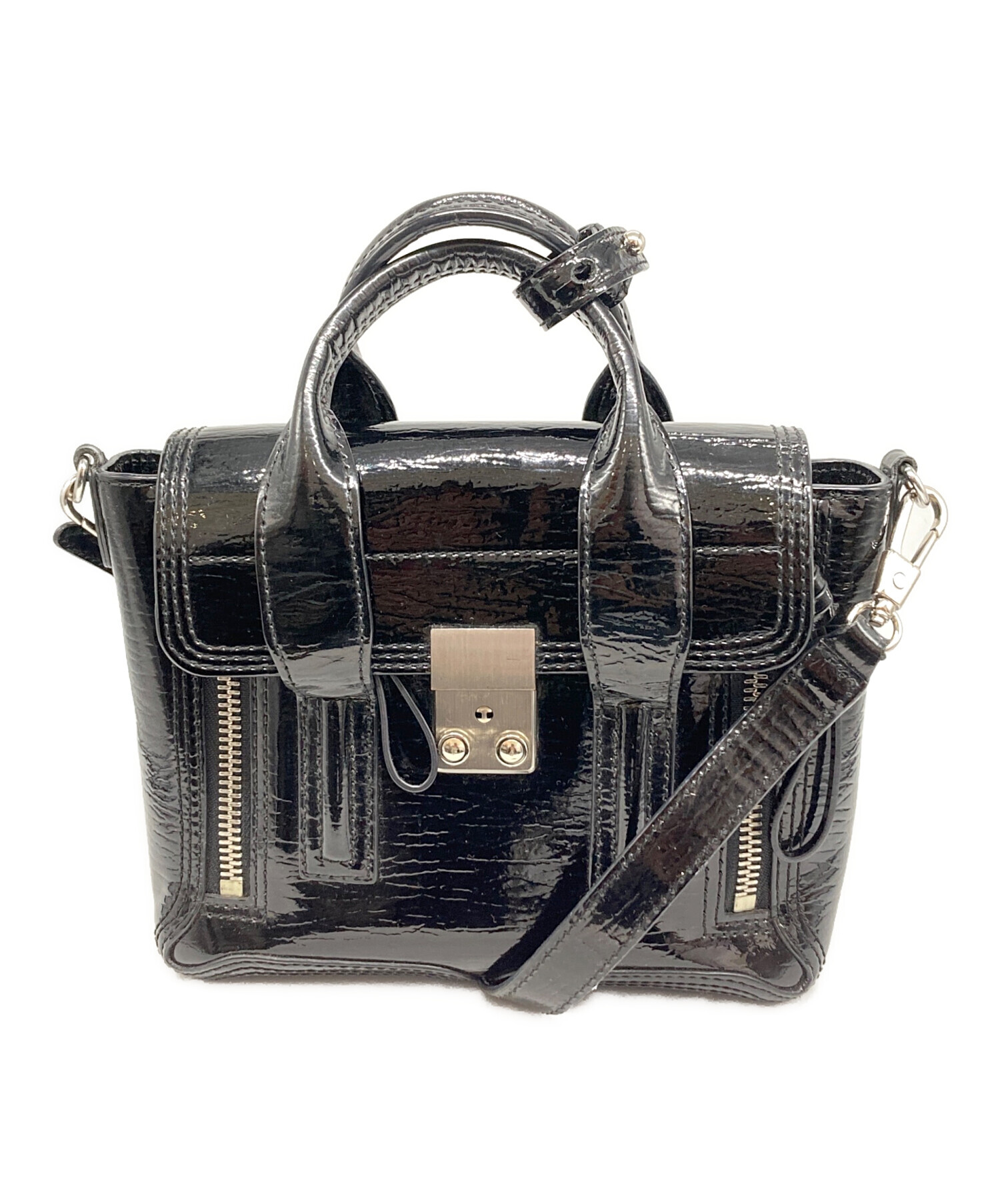 フィリップリム サッチェル ミディアム　フェザー 中古・古着通販】3.1 phillip lim (スリーワンフィリップリム) Pashli