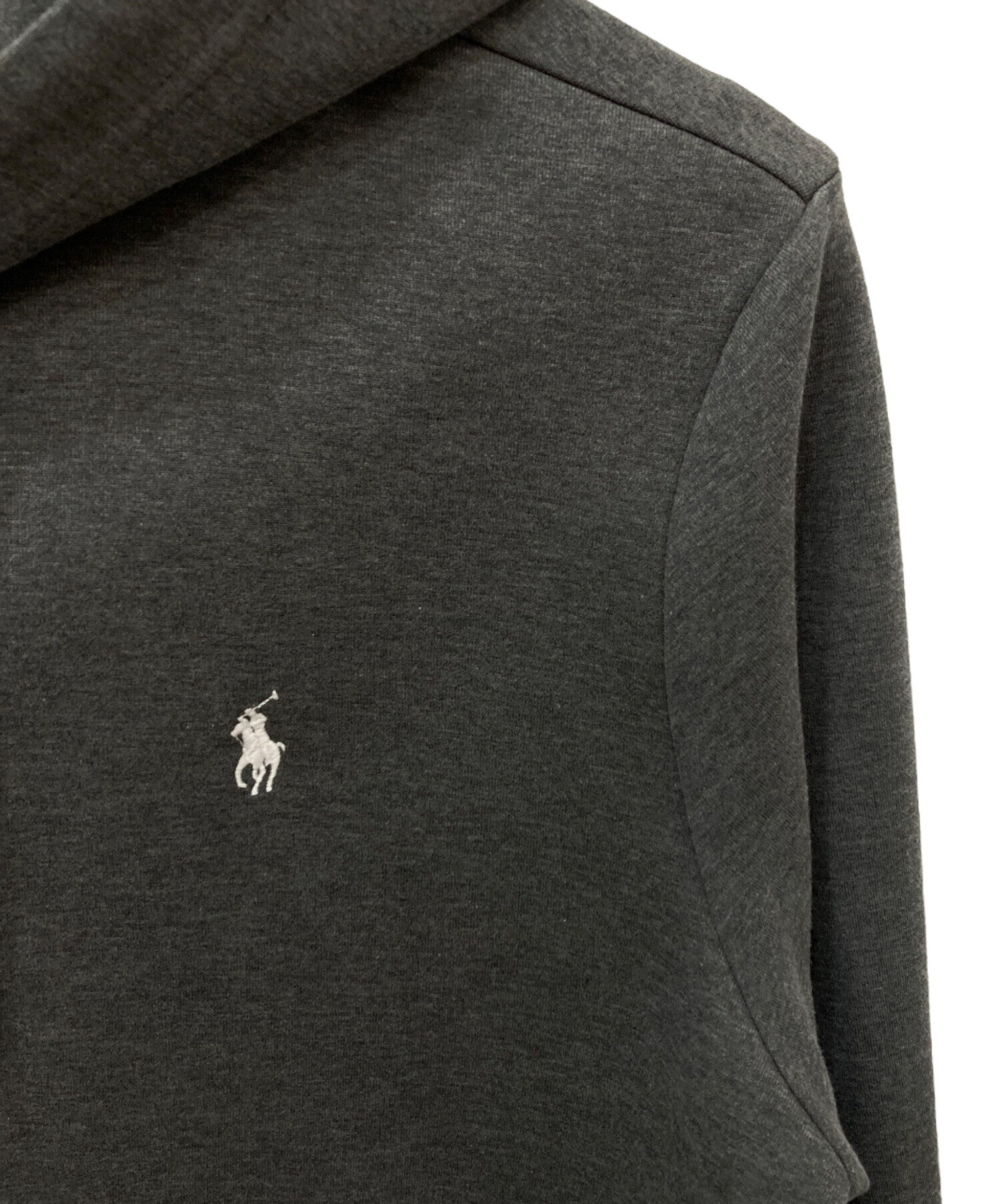 ラルフローレン POLO RALPH LAUREN グレージップパーカーC31 中古・古着通販】POLO RALPH LAUREN (ポロ・ラルフローレン) ポニー