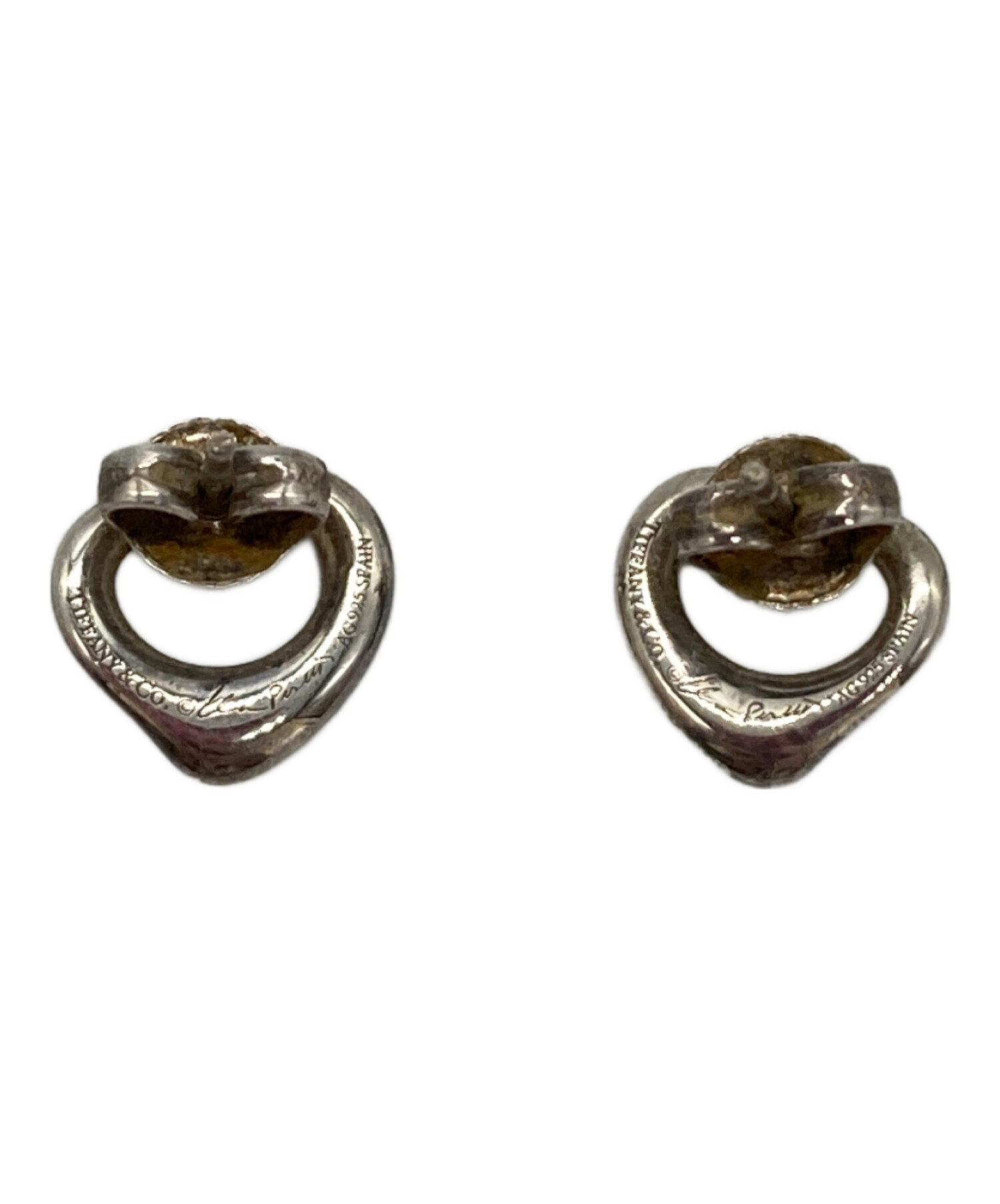 Tiffany & Co. シルバー925 オープンハートピアス　ティファニー 中古・古着通販】Tiffany & Co. (ティファニー) オープンハートピアス