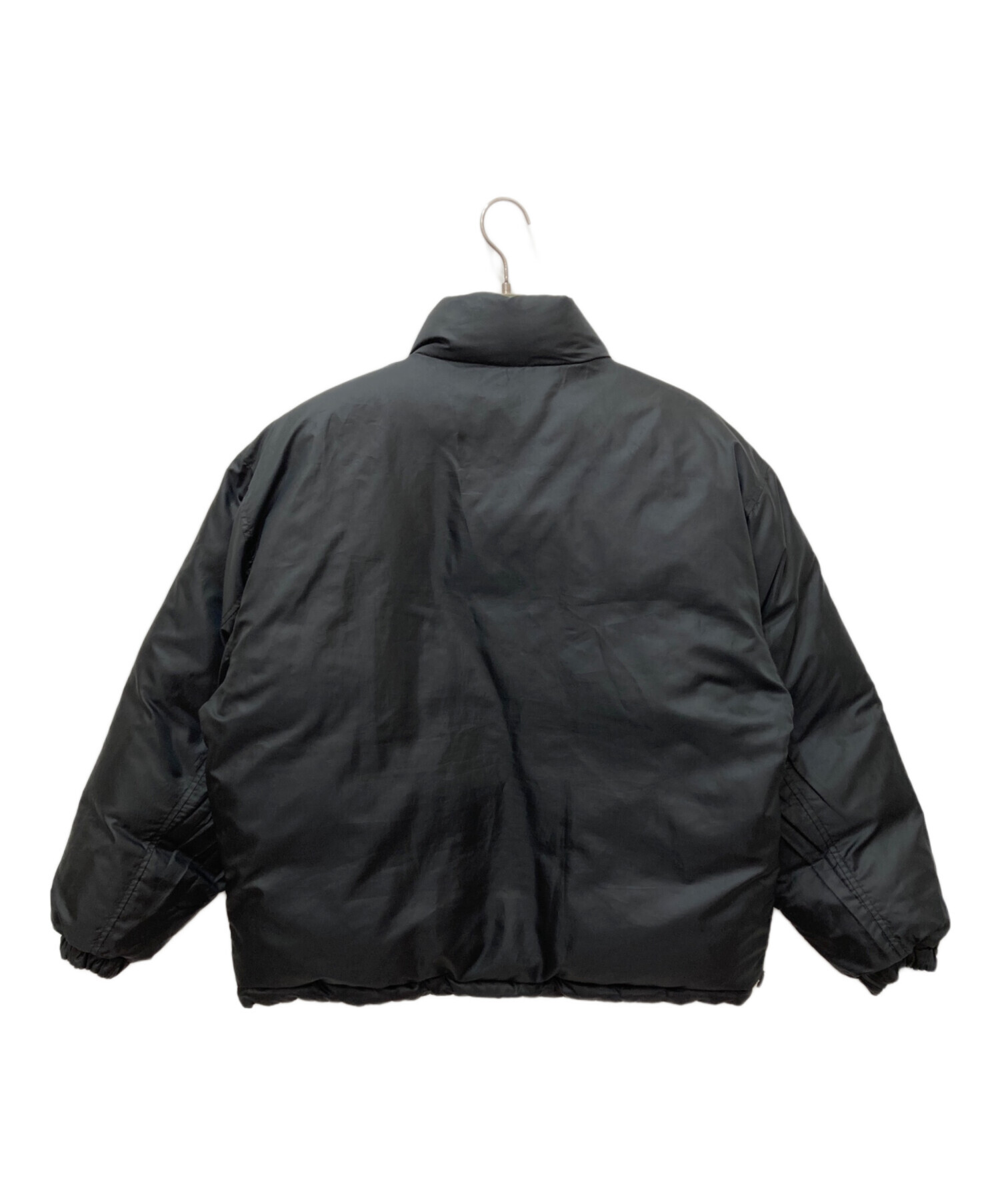 FRED PERRY ブラック ダウン Oサイズ　美品 中古・古着通販】FRED PERRY (フレッドペリー) リバーシブルダウン