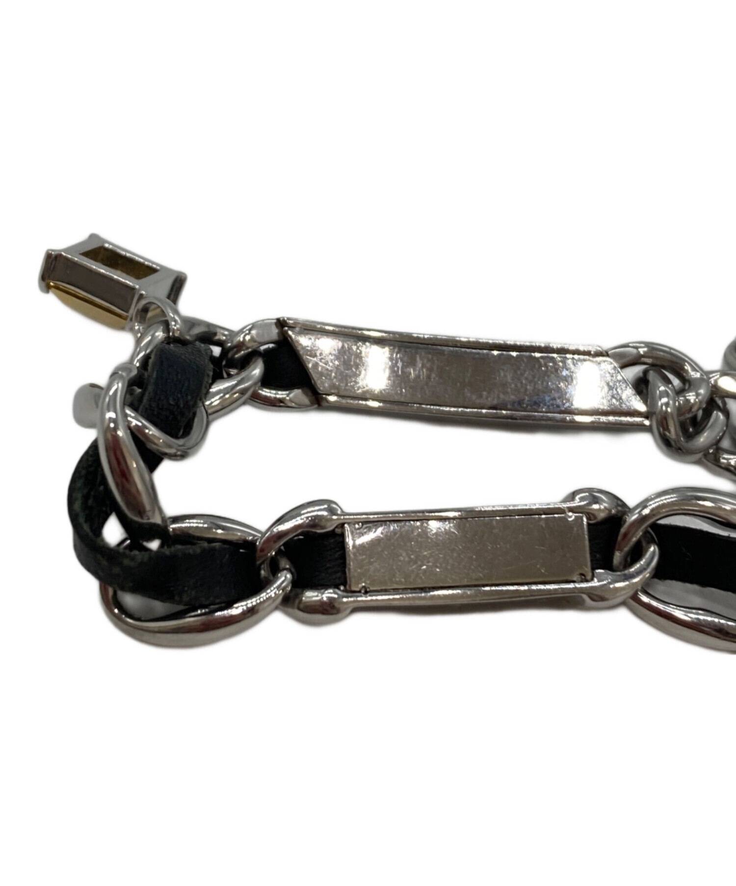 中古・古着通販】DIESEL (ディーゼル) ロゴチェーンブレスレット