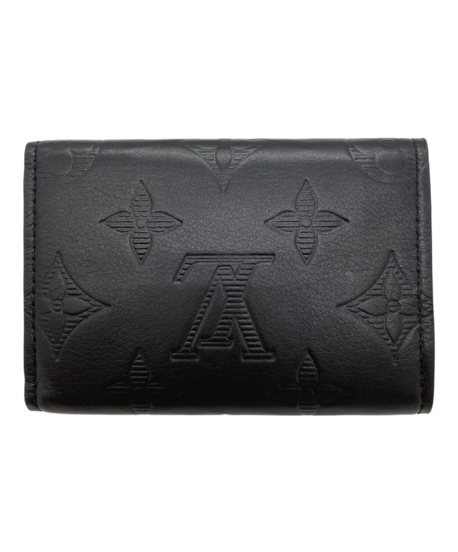 良品 ルイヴィトン ディスカバリーコンパクト モノグラム シャドウ 黒 財布 中古・古着通販】LOUIS VUITTON (ルイ ヴィトン) ディスカバリー