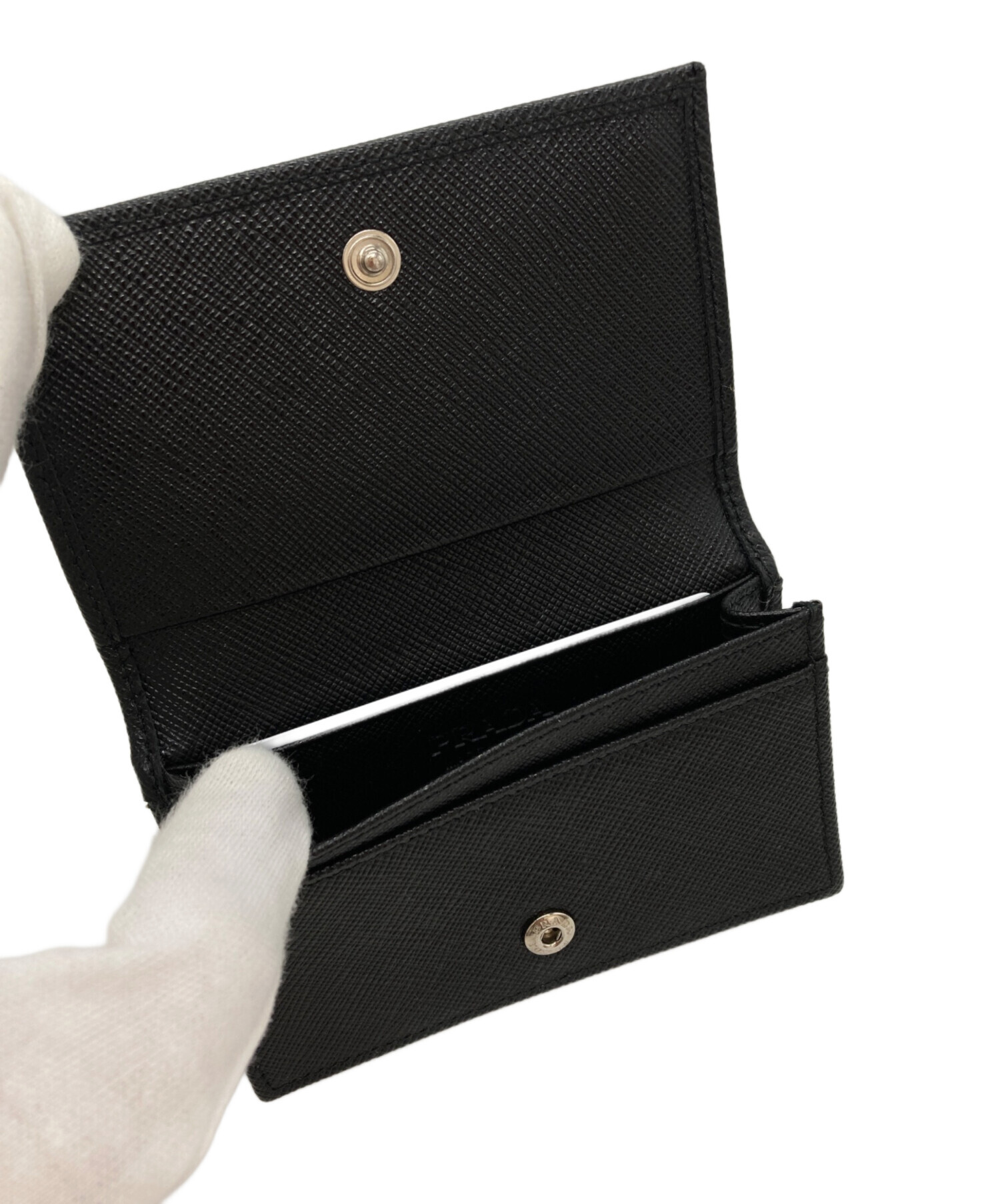 中古・古着通販】PRADA (プラダ) カードケース NERO｜ブランド・古着