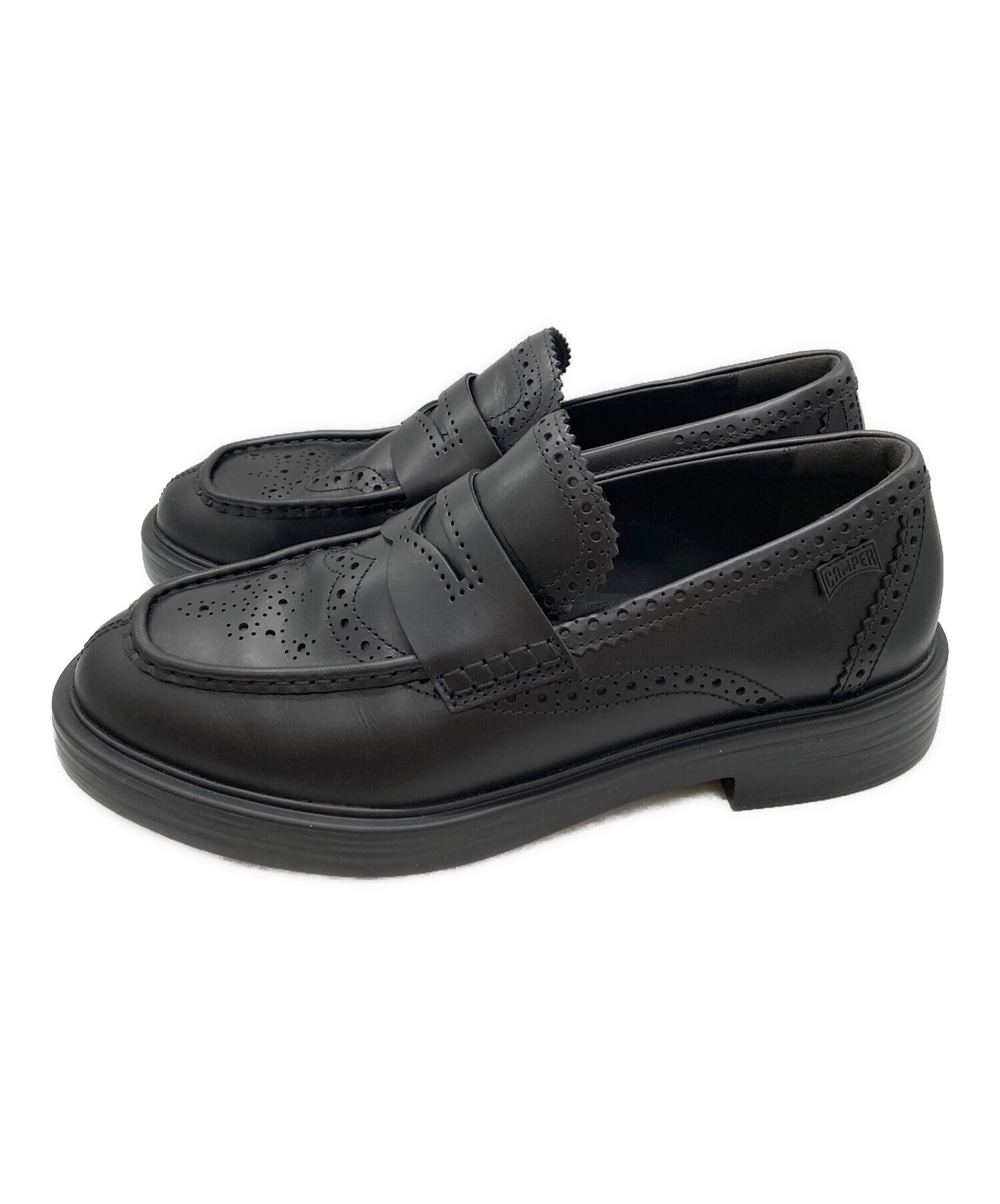未使用品.箱付き✨️ カンペール TWINS レザーローファー フリンジ37 中古・古着通販】CAMPER (カンペール) TWINS (ツインズ) ローファー