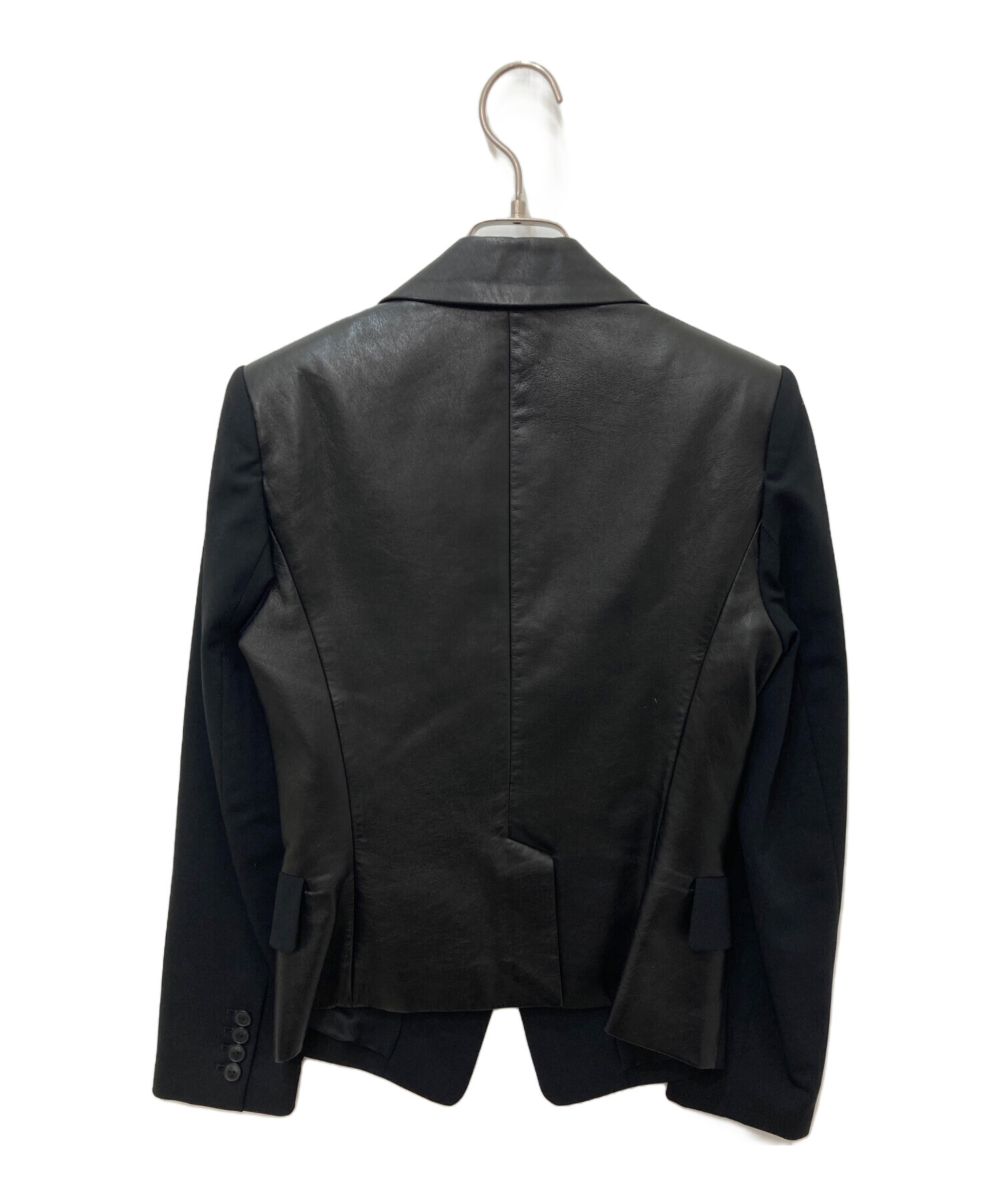 Alexander wang レザードッキングジャケット 中古・古着通販】ALEXANDER WANG (アレキサンダー・ワン) 切替