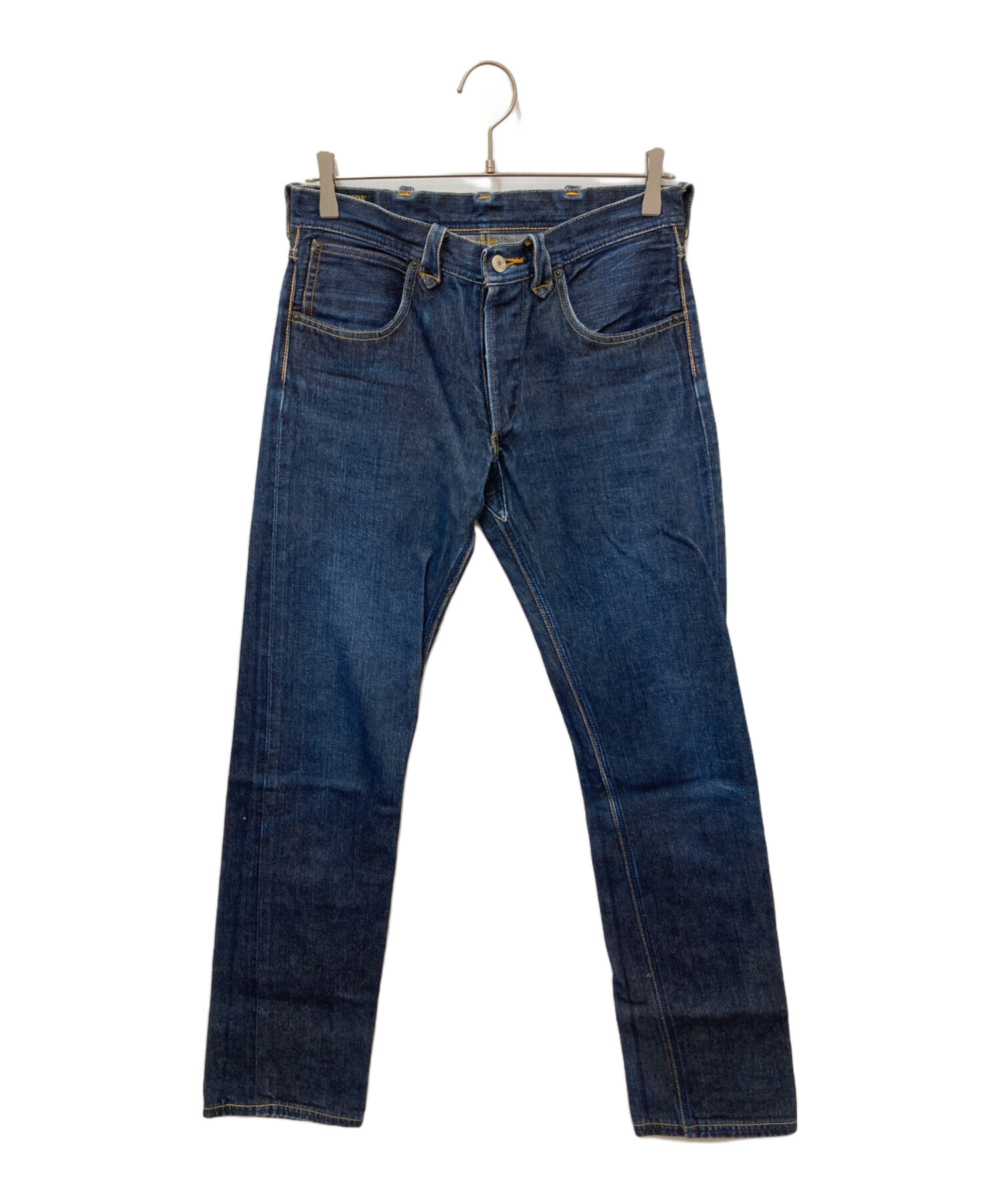 ウエストライド　ダブルニーデニム サイズ32 中古・古着通販】WEST RIDE (ウエストライド) ストレートデニムパンツ