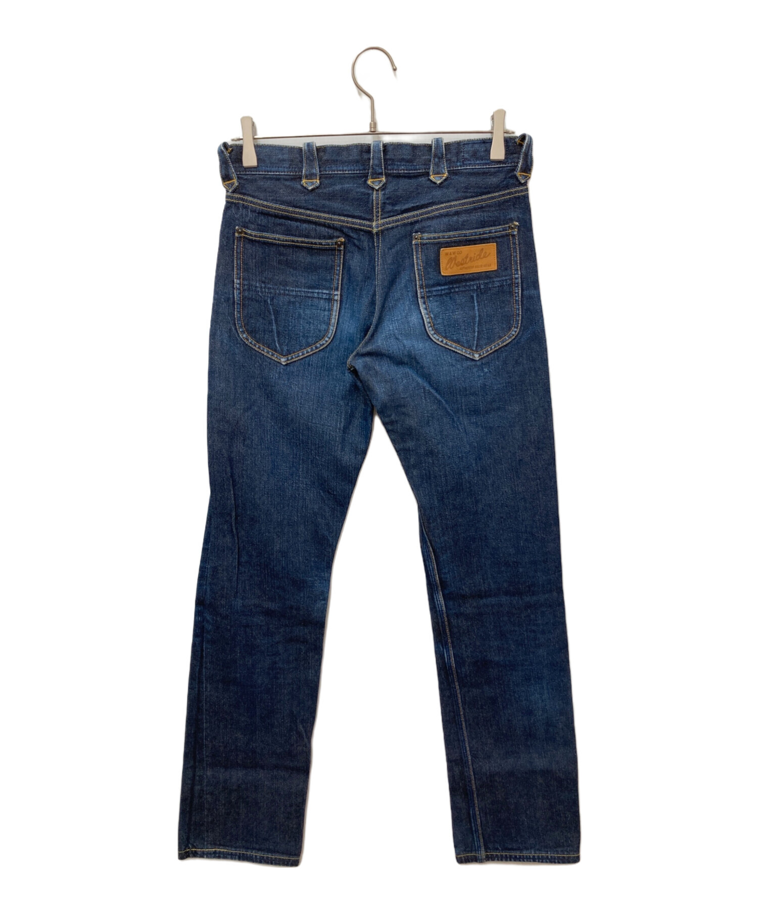 中古・古着通販】WEST RIDE (ウエストライド) ストレートデニムパンツ