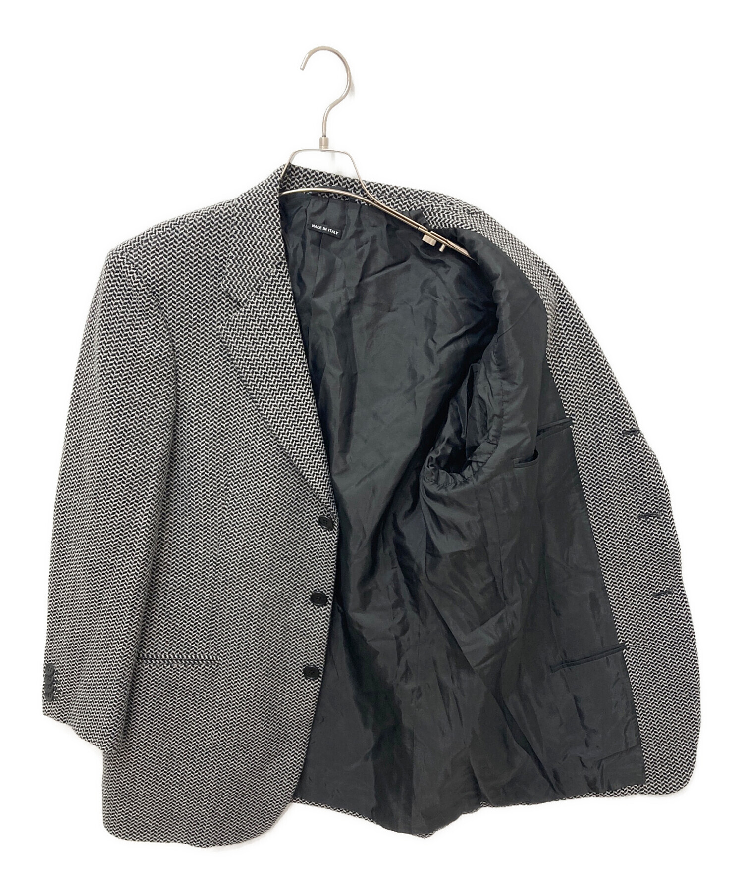 ジョルジオ・アルマーニのヴィンテージテーラードジャケット　サイズ38 中古・古着通販】GIORGIO ARMANI (ジョルジオアルマーニ) ウール