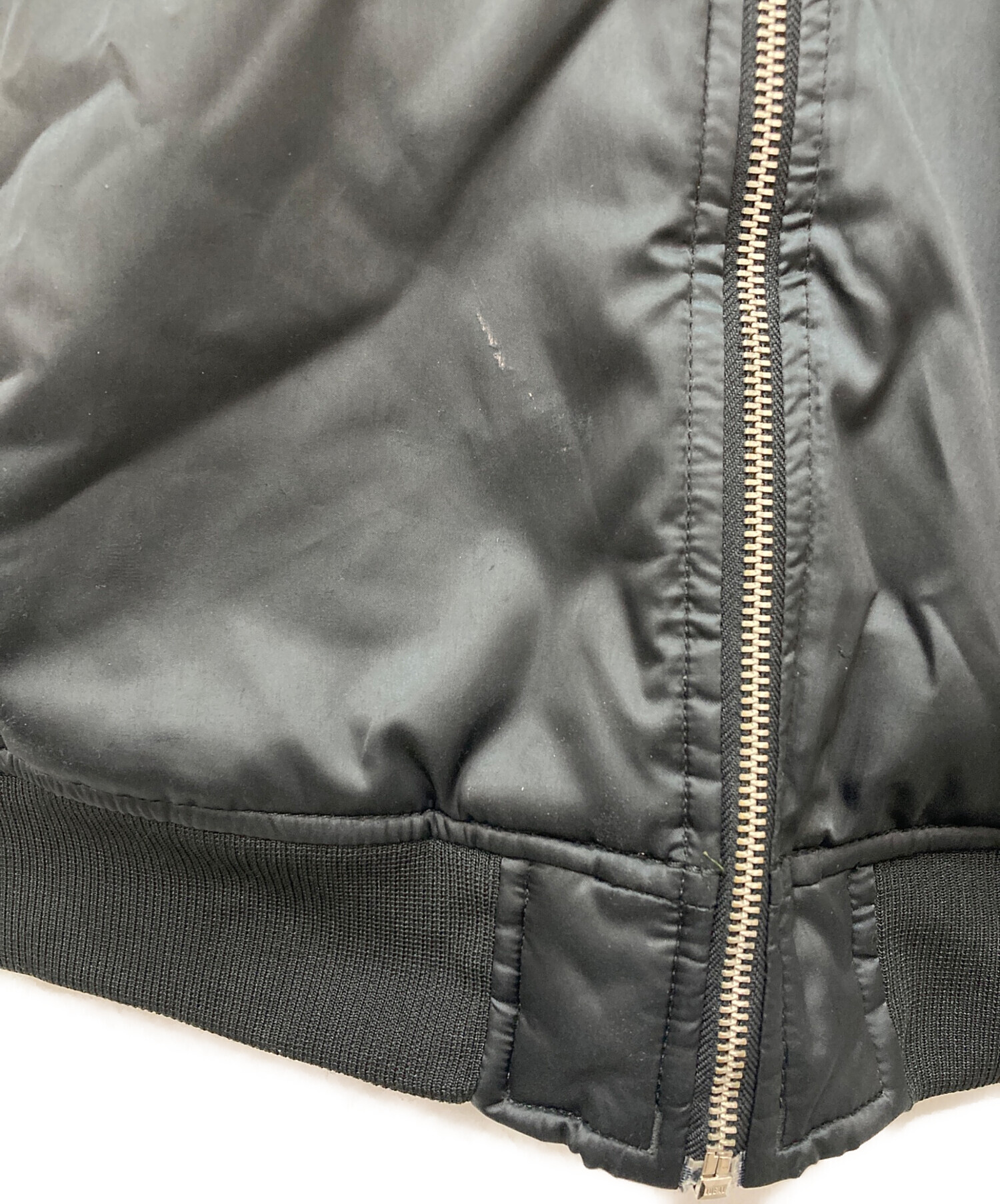 中古・古着通販】adidas (アディダス) W LONG BOMBER JACKET ダブル