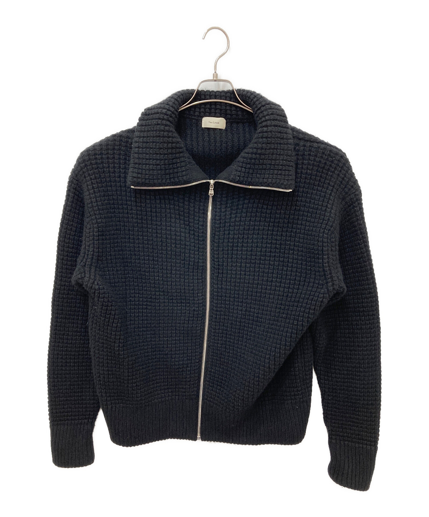中古・古着通販】The CLASIK (ザ クラシック) WOOL CASHMERE WAFFLEZIP