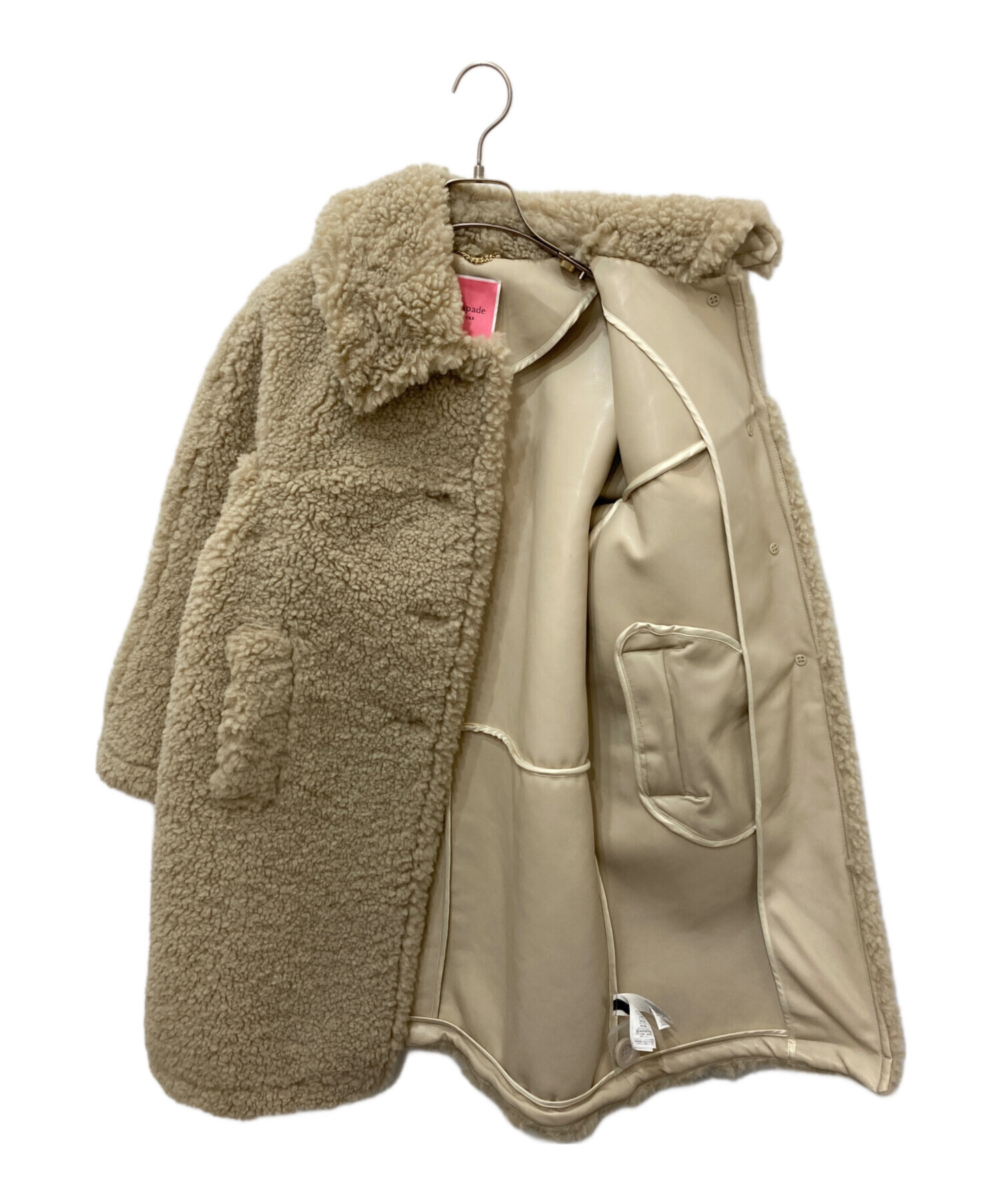 中古・古着通販】Kate Spade (ケイトスペード) Faux Shearling Coat