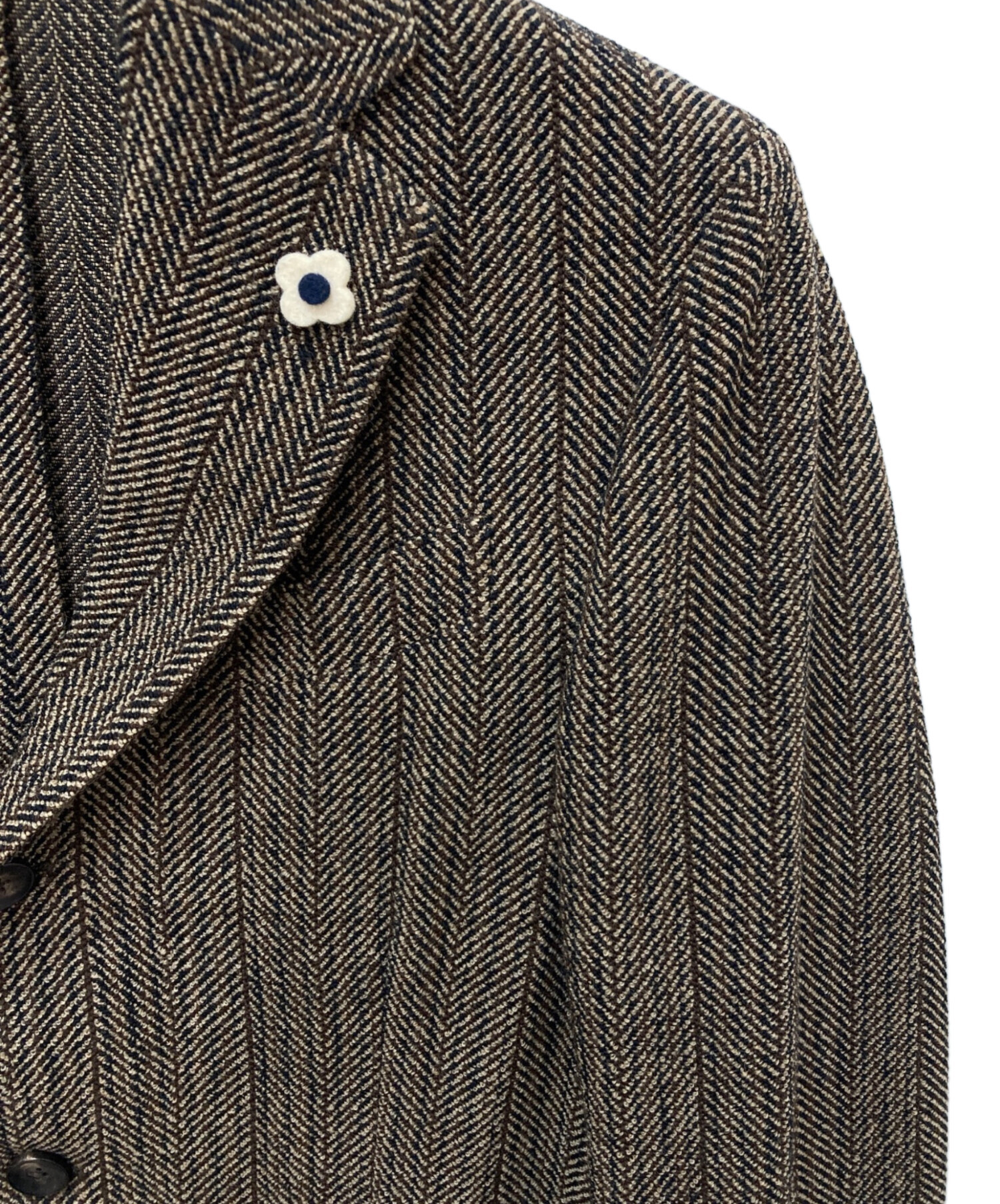 中古・古着通販】LARDINI (ラルディーニ) ウール混テーラード
