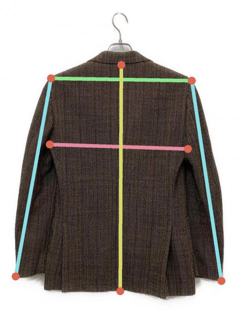 中古・古着通販】LARDINI (ラルディーニ) ウール混テーラード