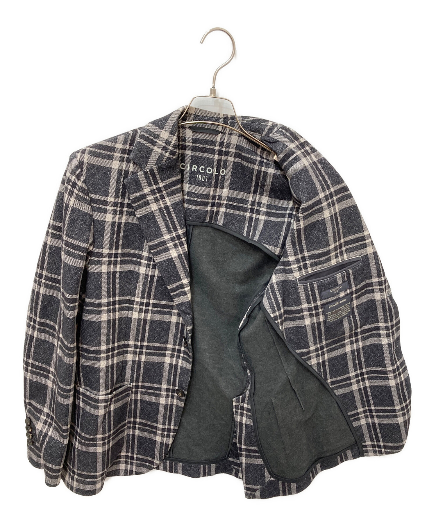 中古・古着通販】Circolo 1901 (チルコロ1901) チェックテーラード