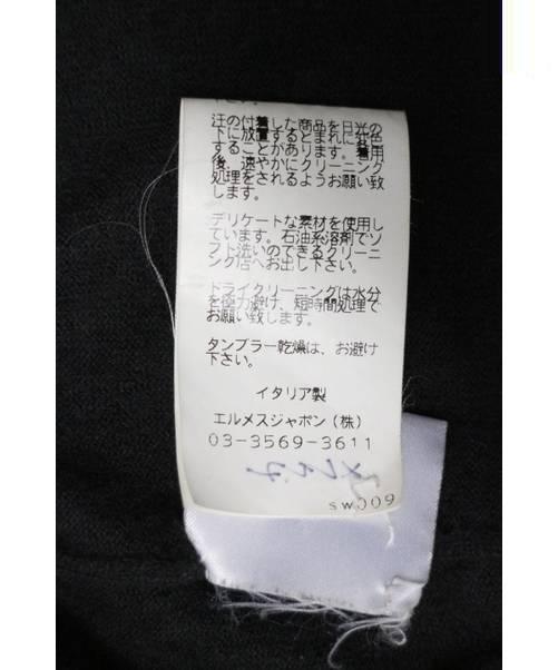 中古・古着通販】HERMES (エルメス) ハーフジップカシミヤニット