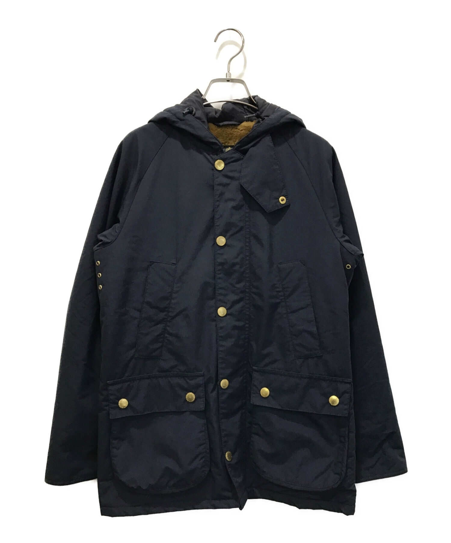 Barbour SL フーデッドビデイル ネイビー サイズ36 コート