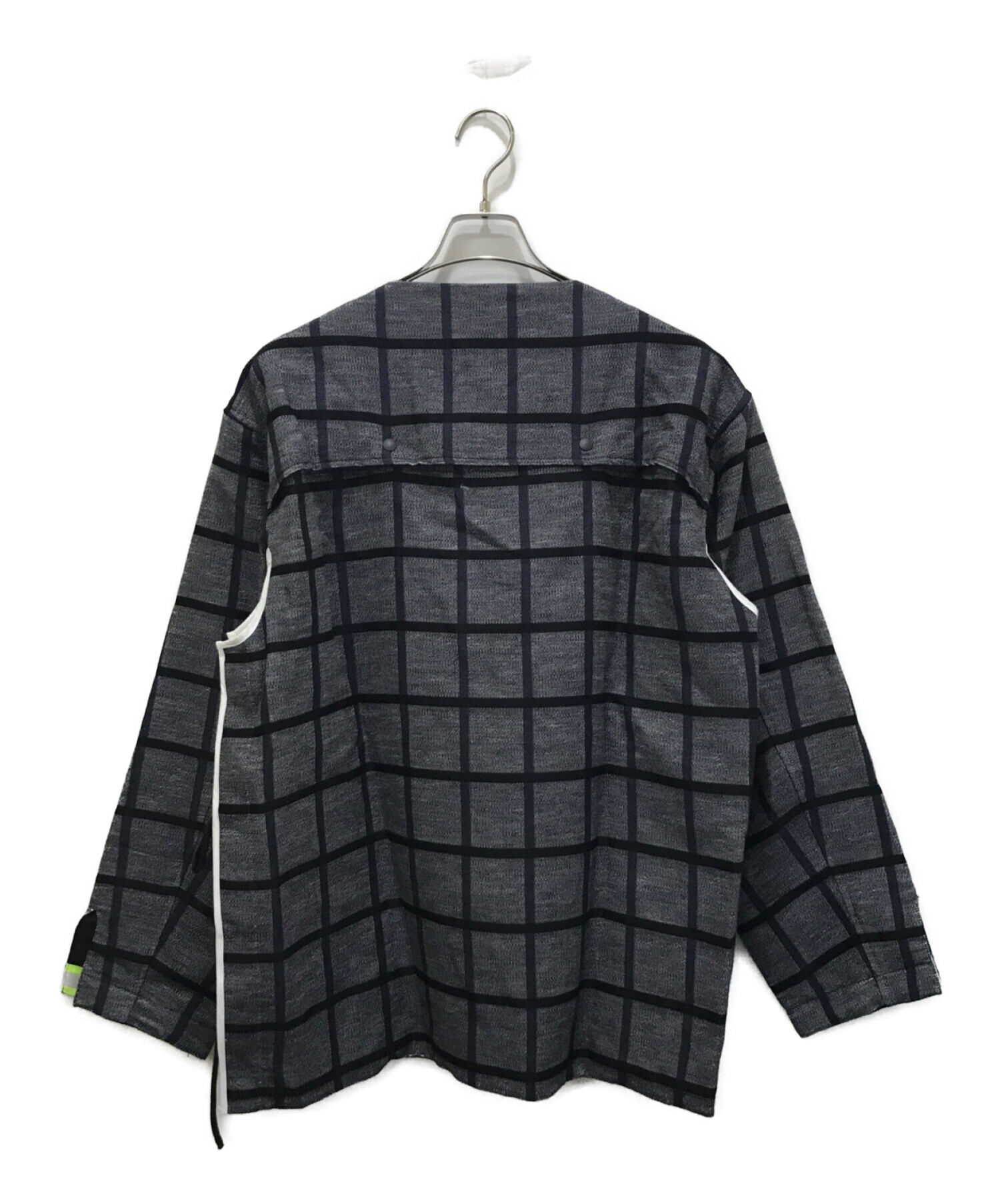 中古・古着通販】Leh (レー) REVERSIBLE NO COLLAR ZIP BLOUSON 
