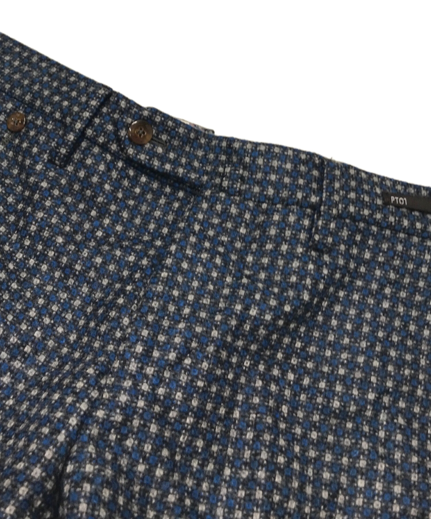 Incotexウールスラックス（42） 中古・古着通販】INCOTEX (インコテックス) ウールパンツ ネイビー