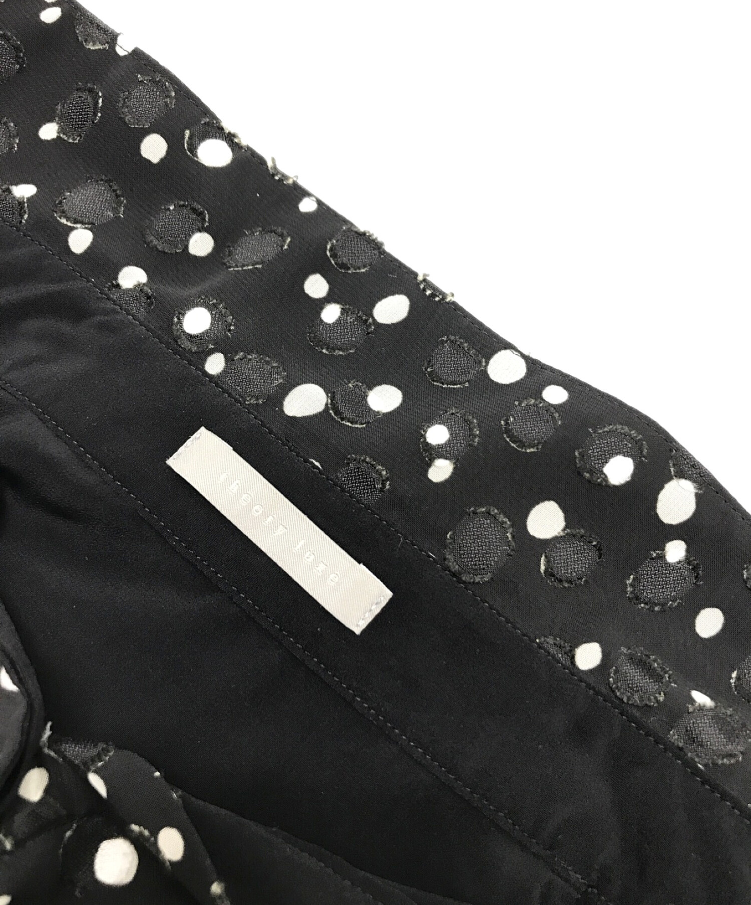 中古・古着通販】theory luxe (セオリーリュクス) SHEER DOT JQ MELIA